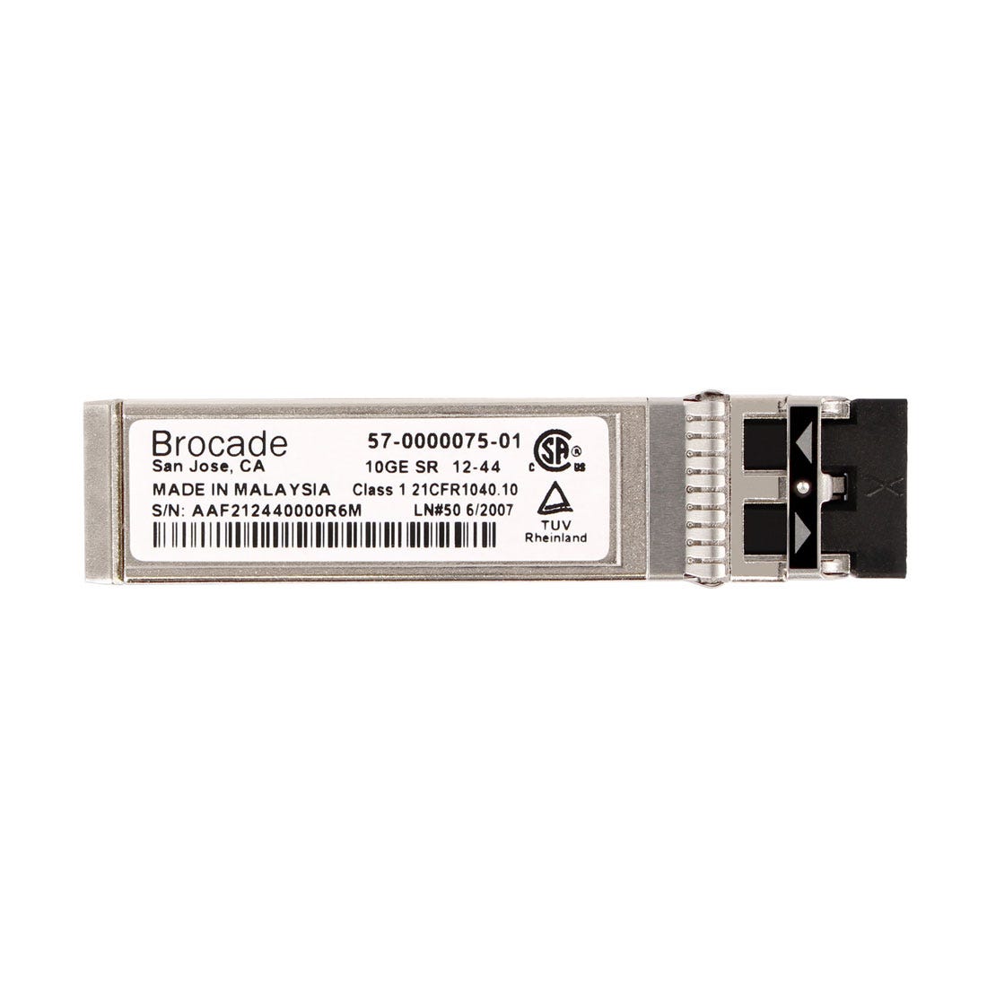 Brocade XBR- SR Optical Transceiver 10GbE SFP