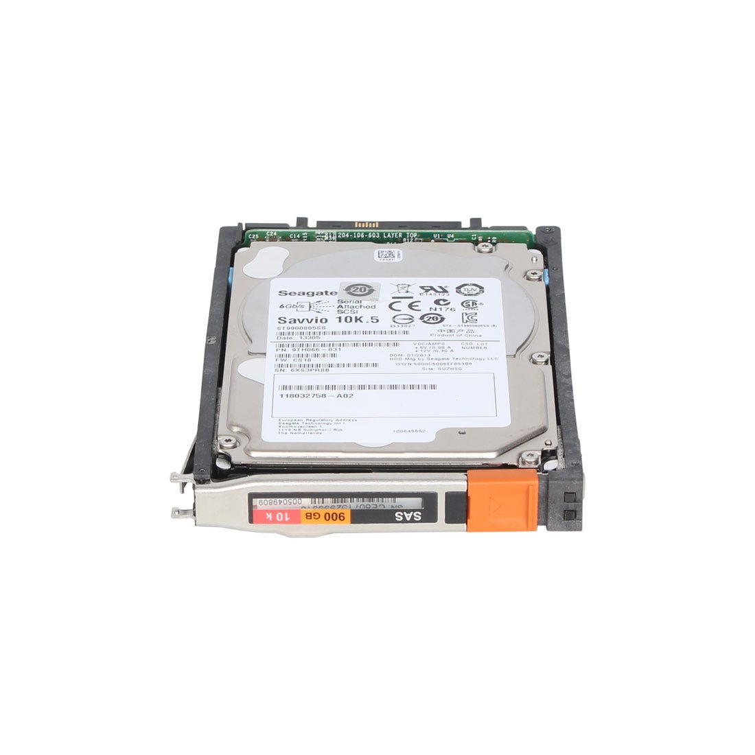 EMC 900GB 10K SAS 2.5" 6G