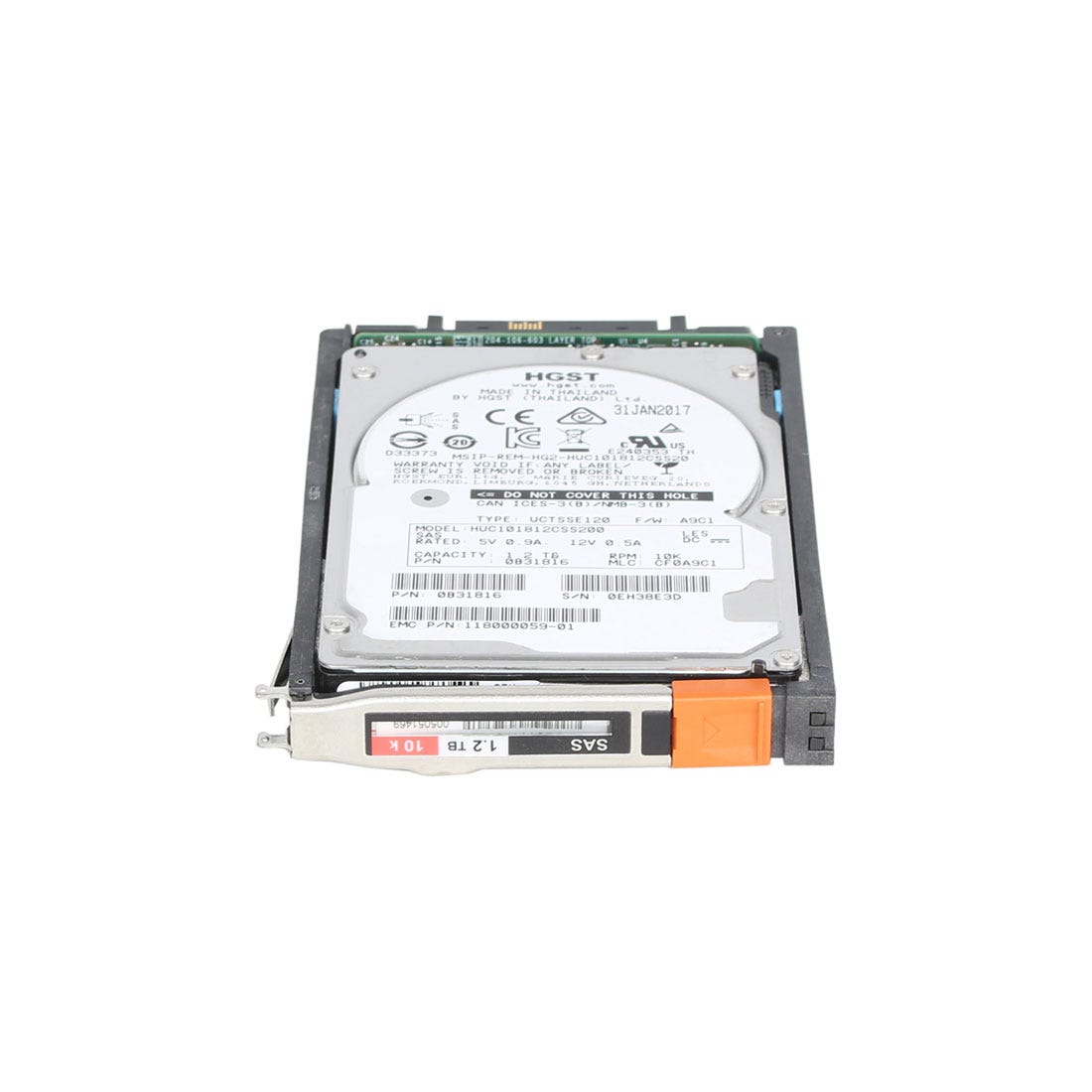 EMC 1.2TB 10K SAS 2.5 6G VNX54/56/5800