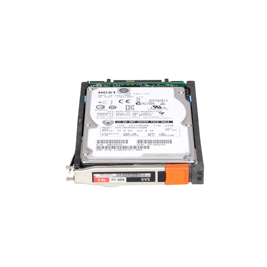 EMC 600GB SAS 2.5" HDD