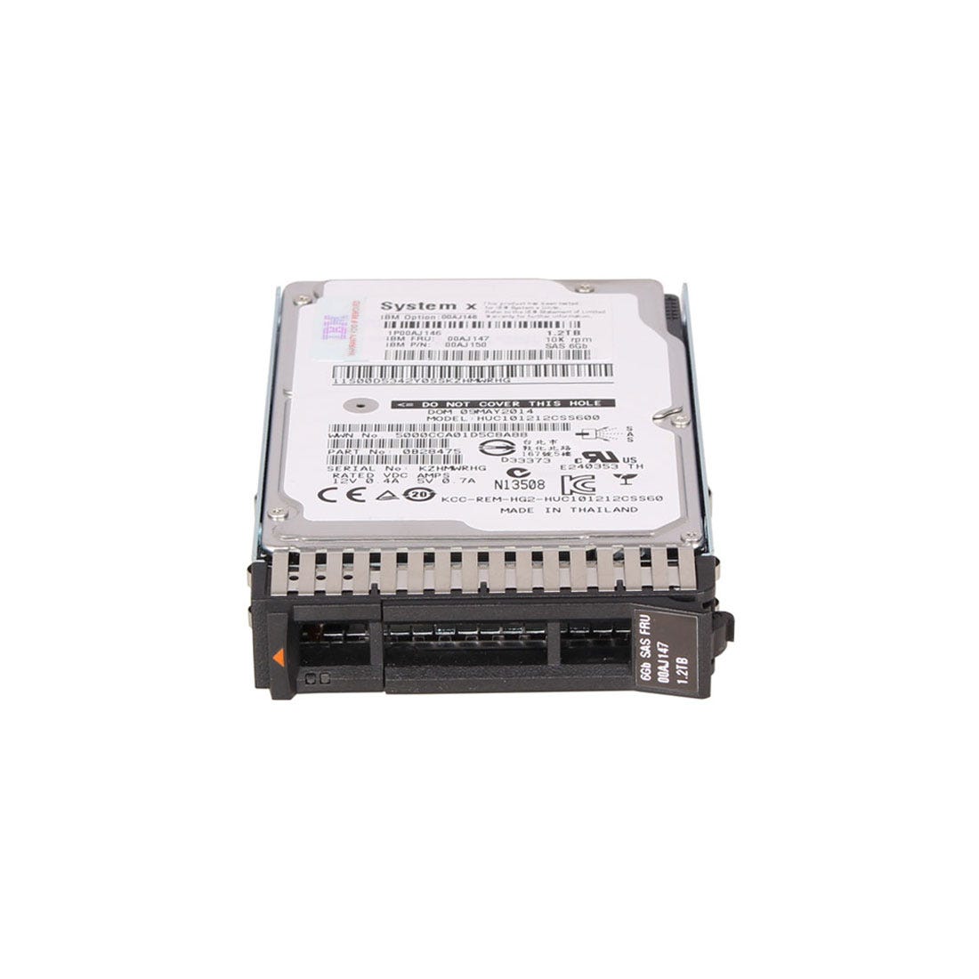 Dell 1.2TB SAS 2.5" HDD