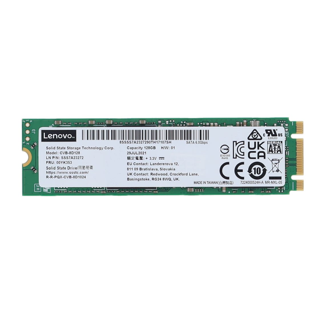 Dell 128GB SATA M.2 SSD