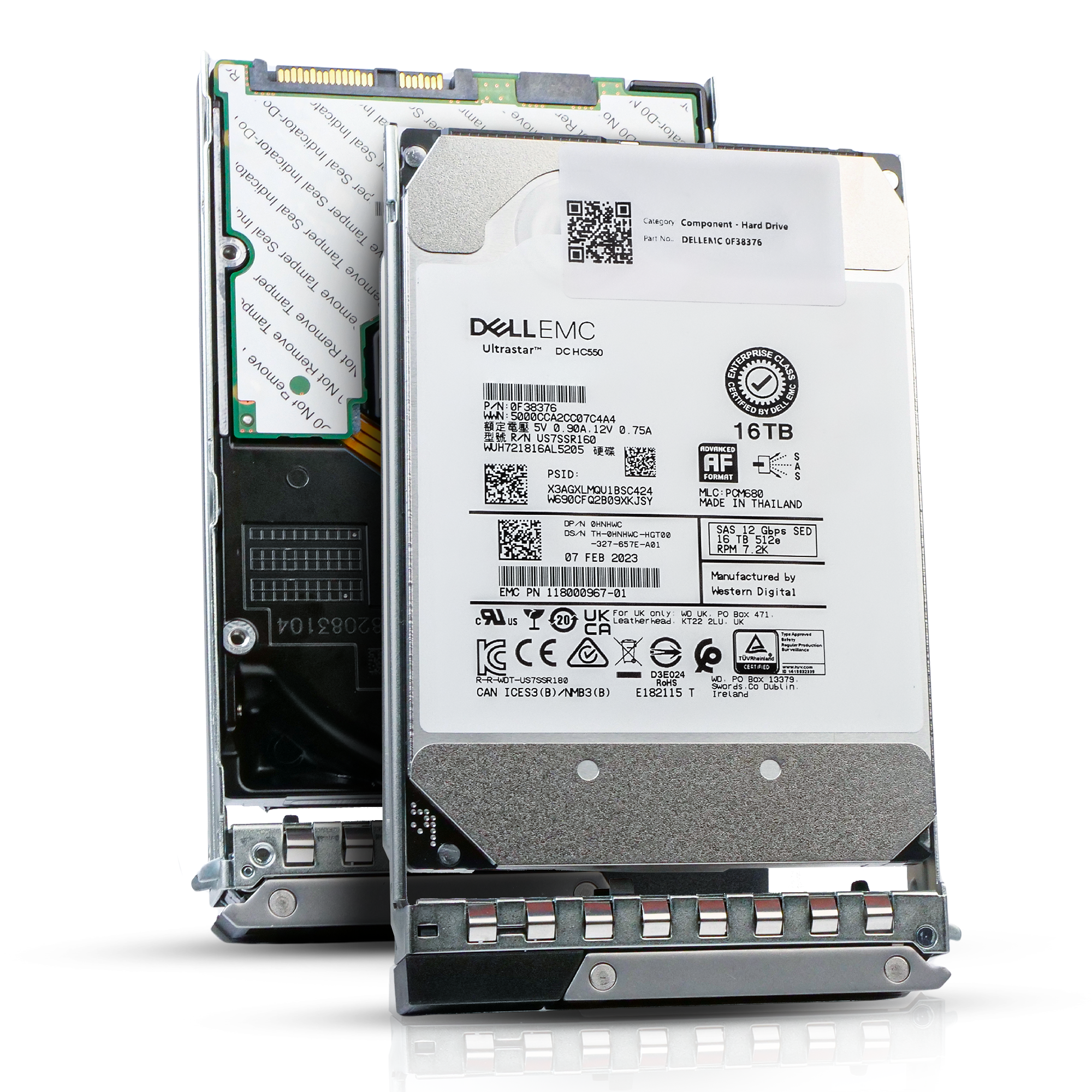 Dell 16TB SAS 3.5" HDD