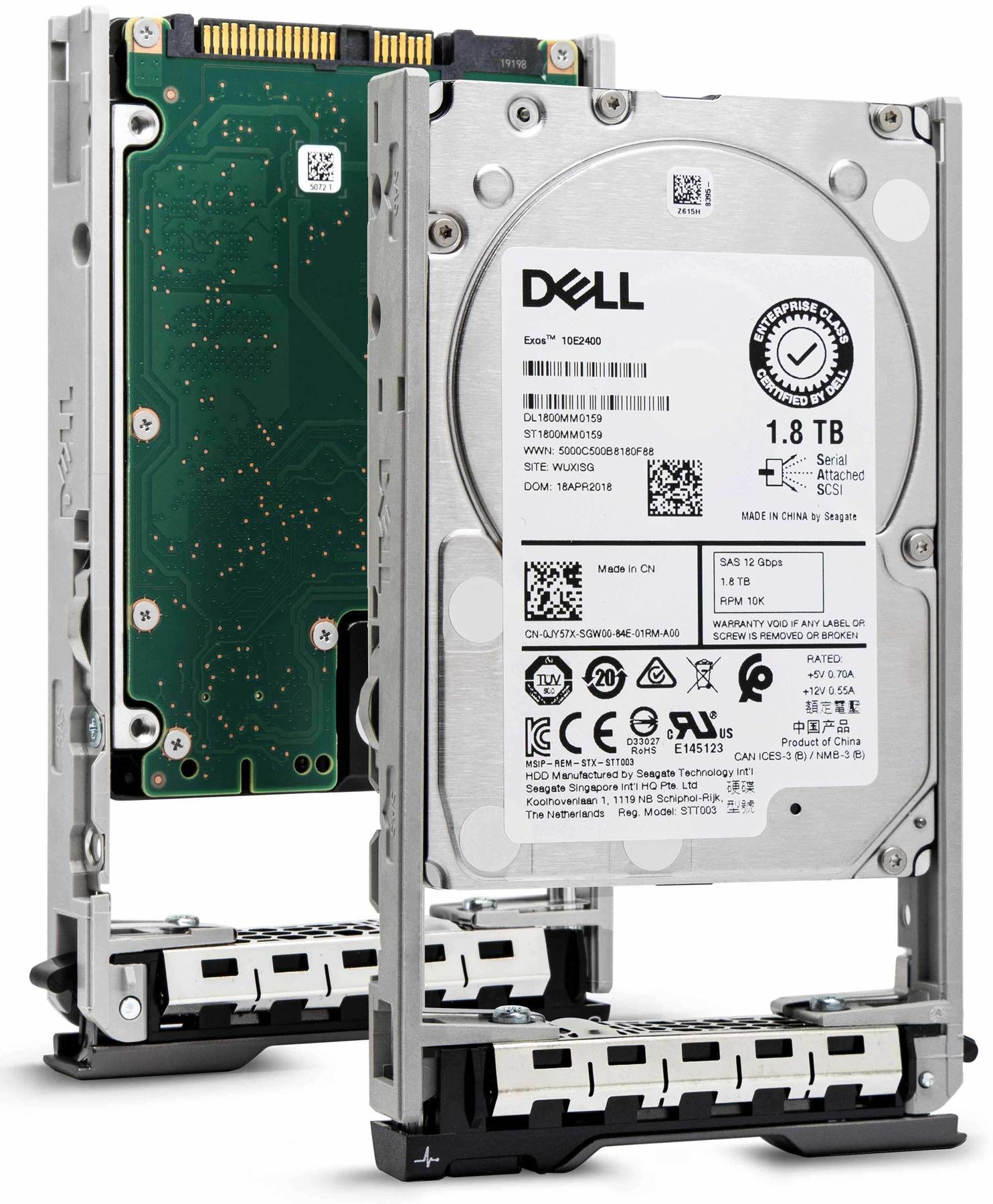 Dell 1.8TB SAS 2.5" HDD
