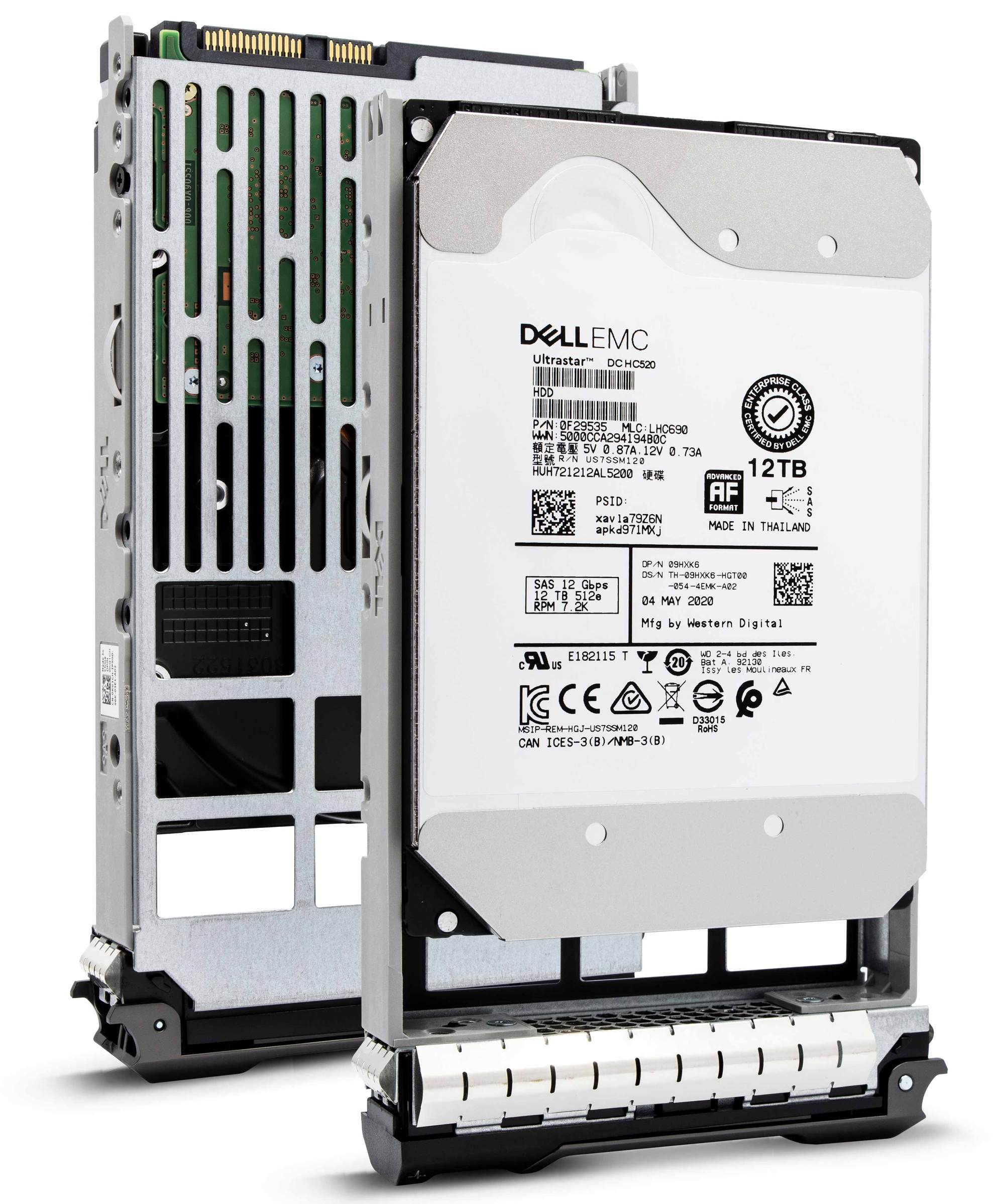 Dell 12TB SAS 3.5" HDD