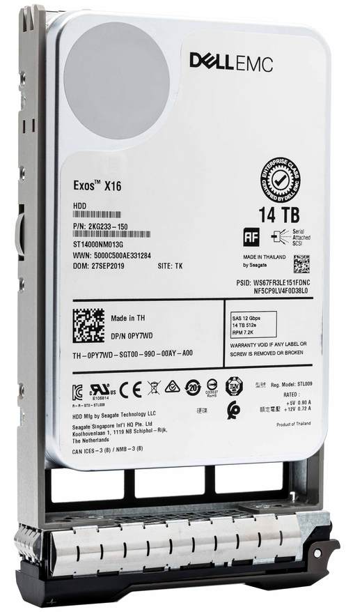 Dell 14TB SAS 3.5" HDD