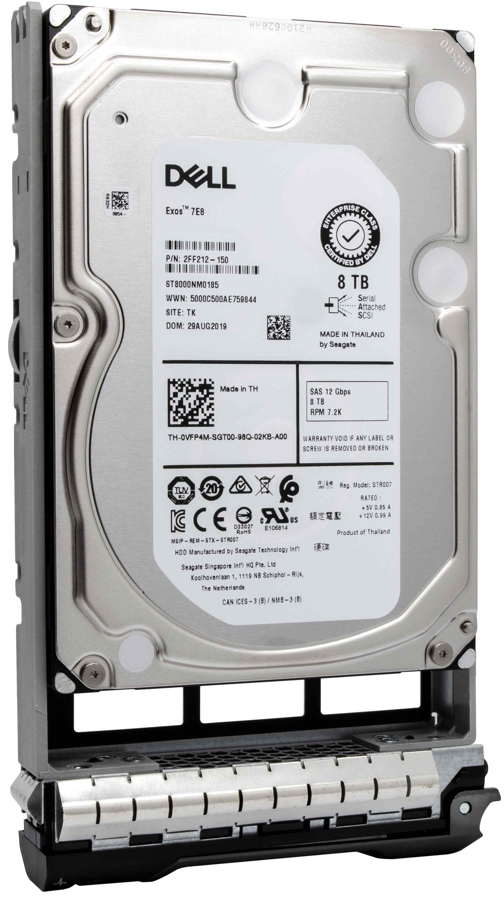 Dell 8TB SAS 3.5" HDD
