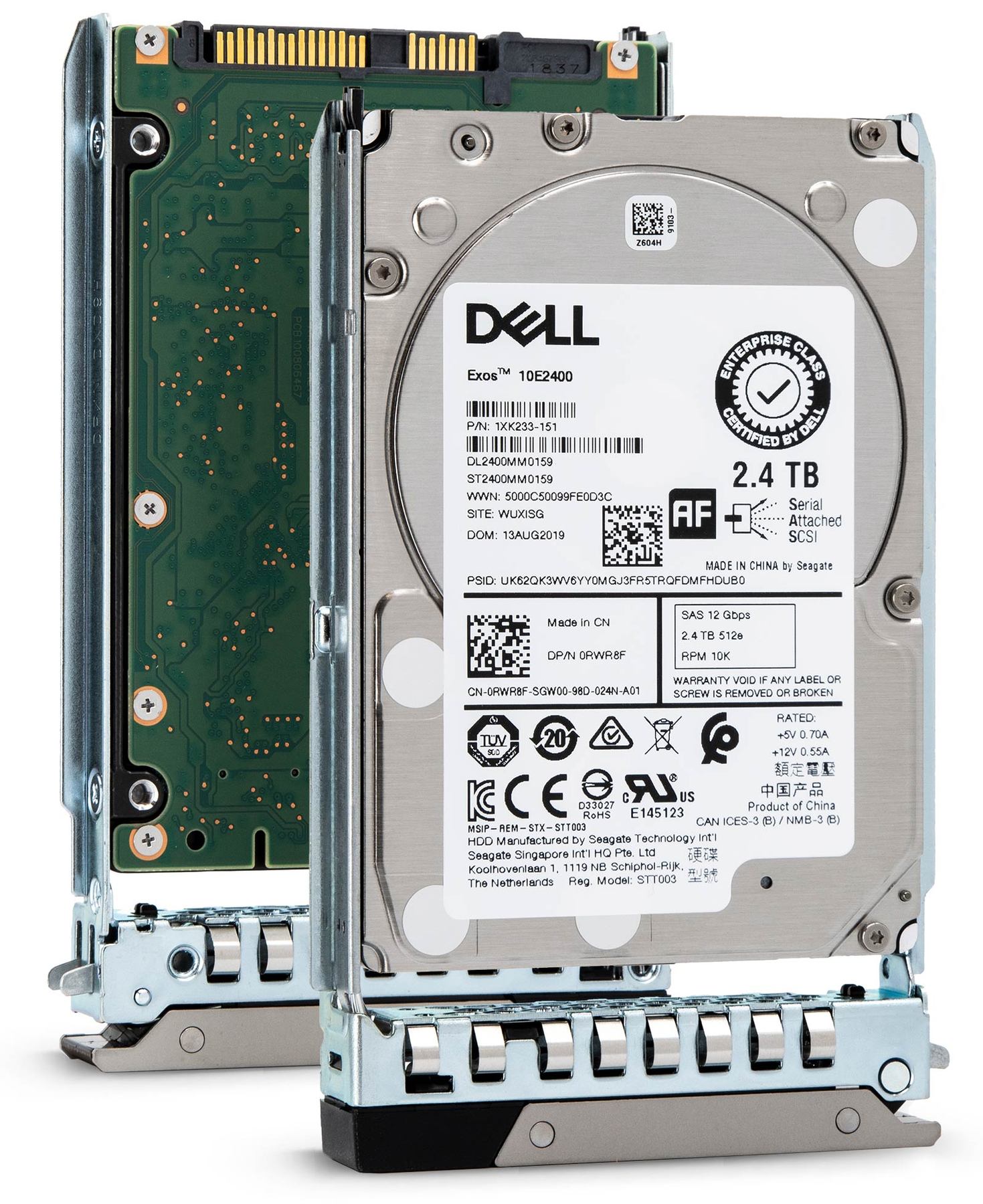 Dell 2.4TB SAS 2.5" HDD