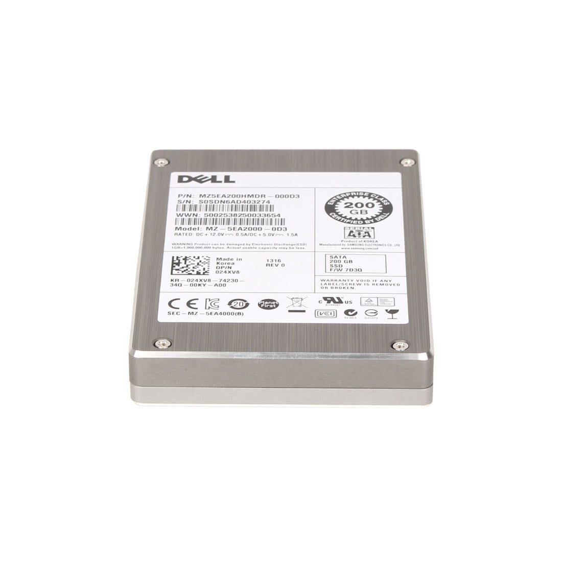 Dell 200GB SATA 2.5" SSD
