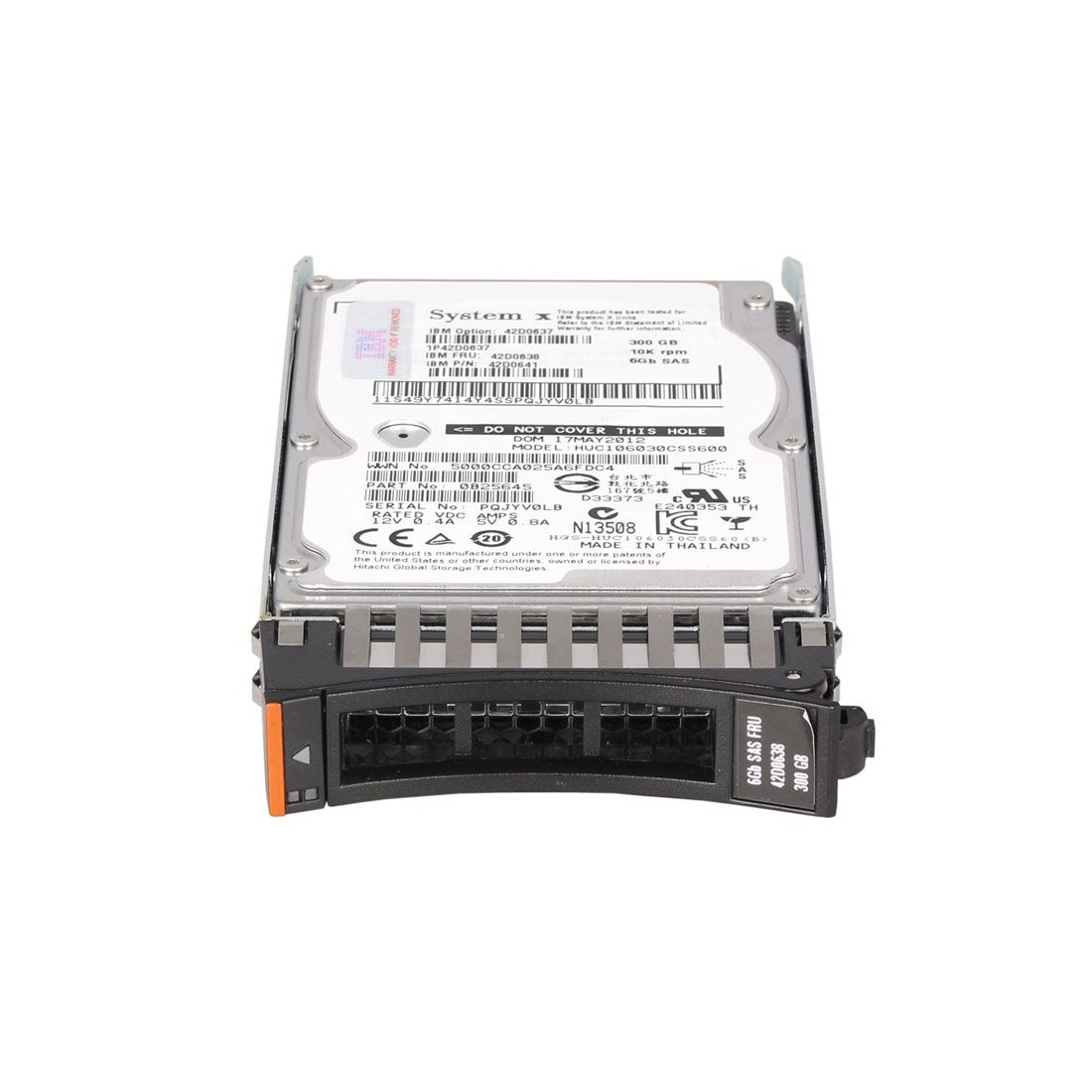 Lenovo 300GB SAS HDD