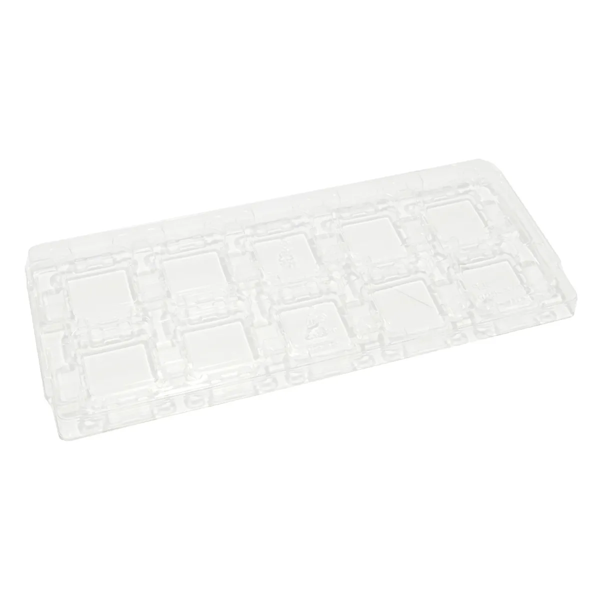 50x LGA2011 2x5 (10x CPU) Clear CPU Storage Antistatic Tray New
