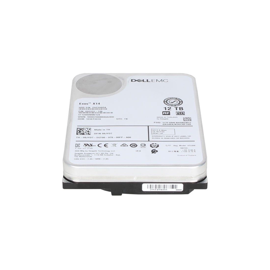 Dell 8JYD7 12TB 7.2K SATA 3.5 6G ST12000NM0128