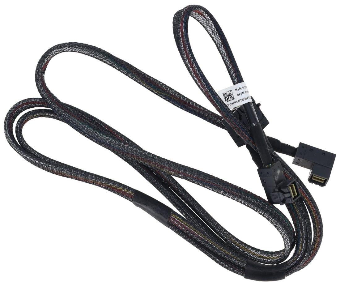 Dell 9MHYN CABLE, BP TO MD 8X2.5' PCI-E R740