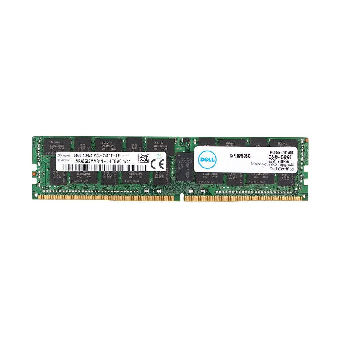 Dell A8711890 64GB PC4-2400TL 4DRX4 ECC