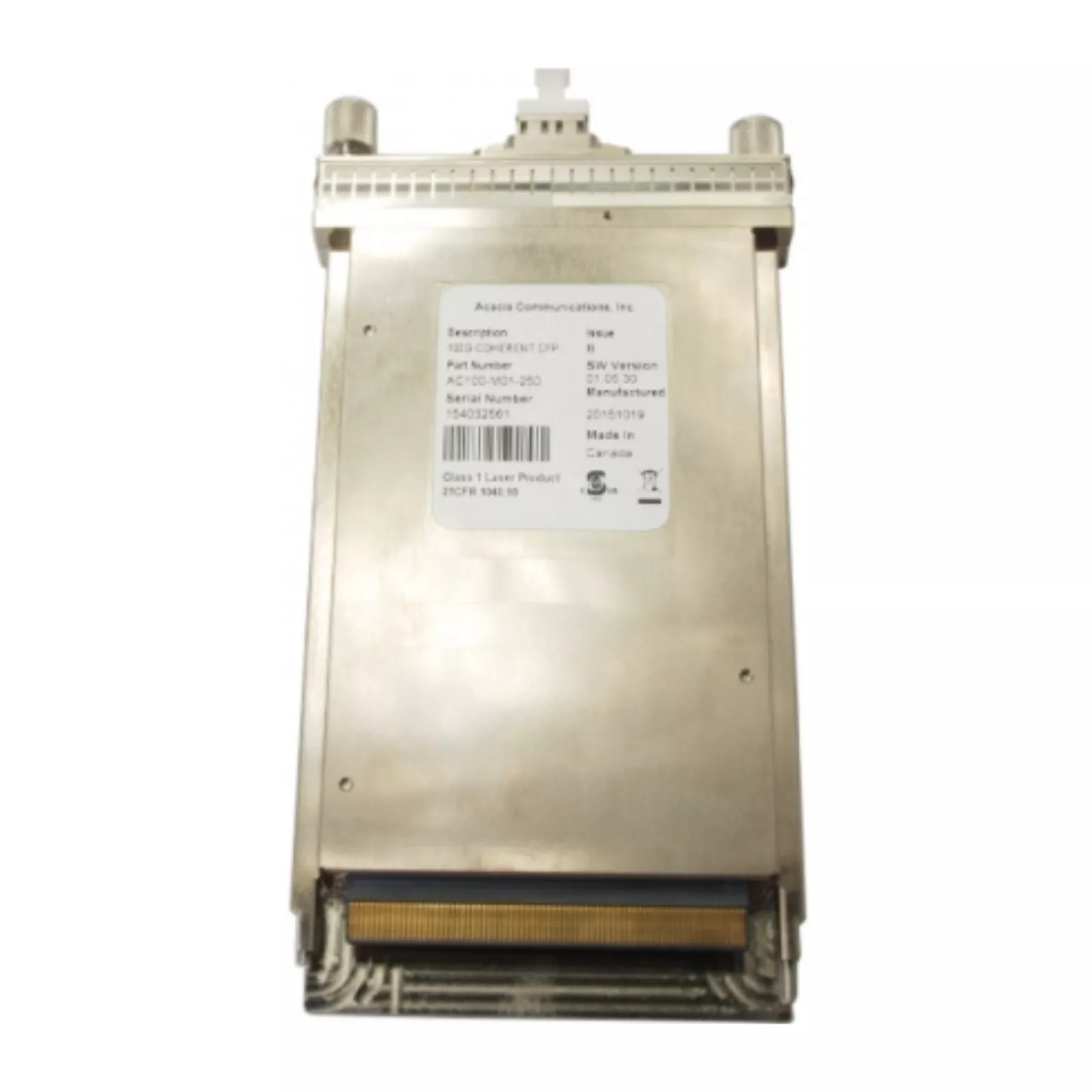 Acacia AC100-M01-101 100G SMF ZR LC/CFP 2500km DWDM GBIC