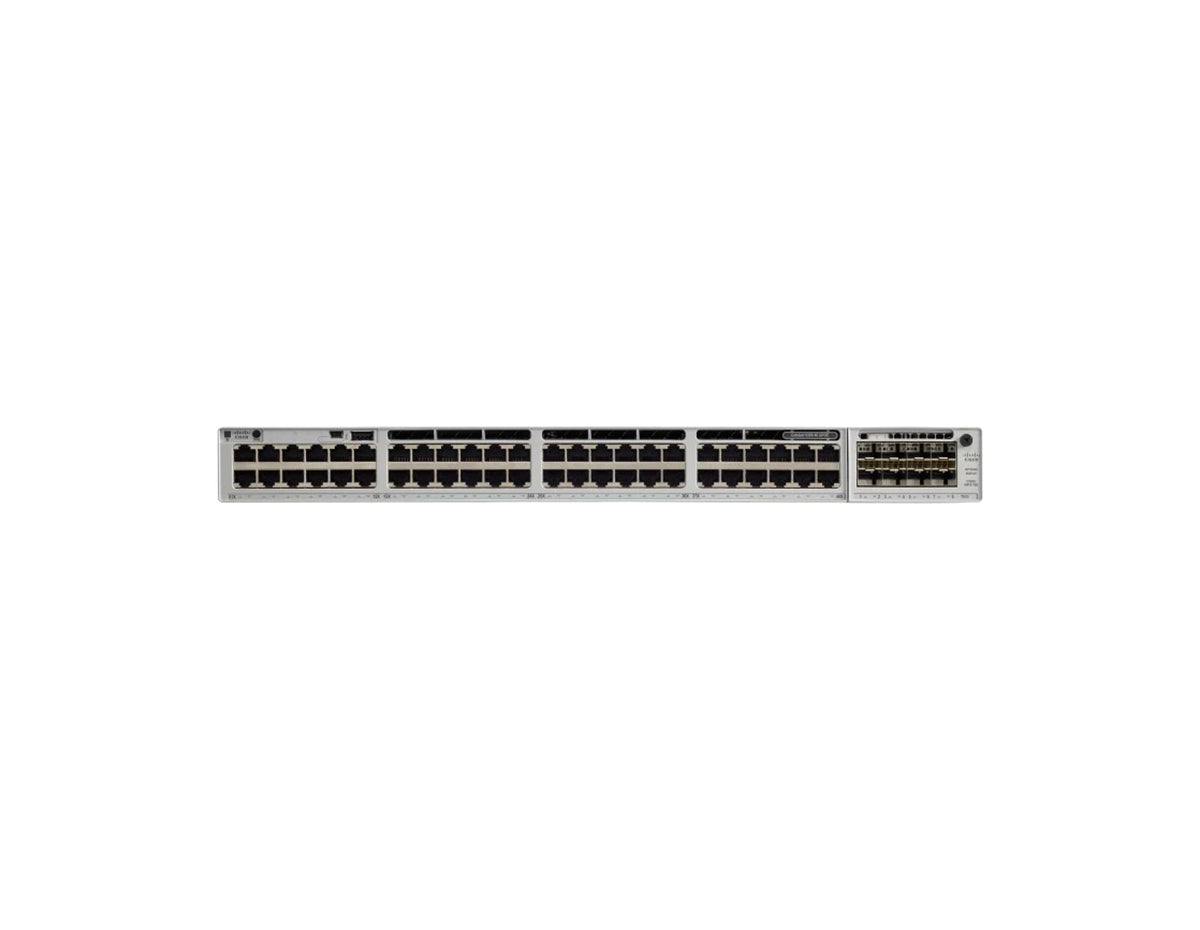 CISCO C9300-48U-E - Cisco Catalyst 9300 Series 48-Port UPoE switch (48x 1G Base-T) with 1x 1100WAC PSU, Network Essentials