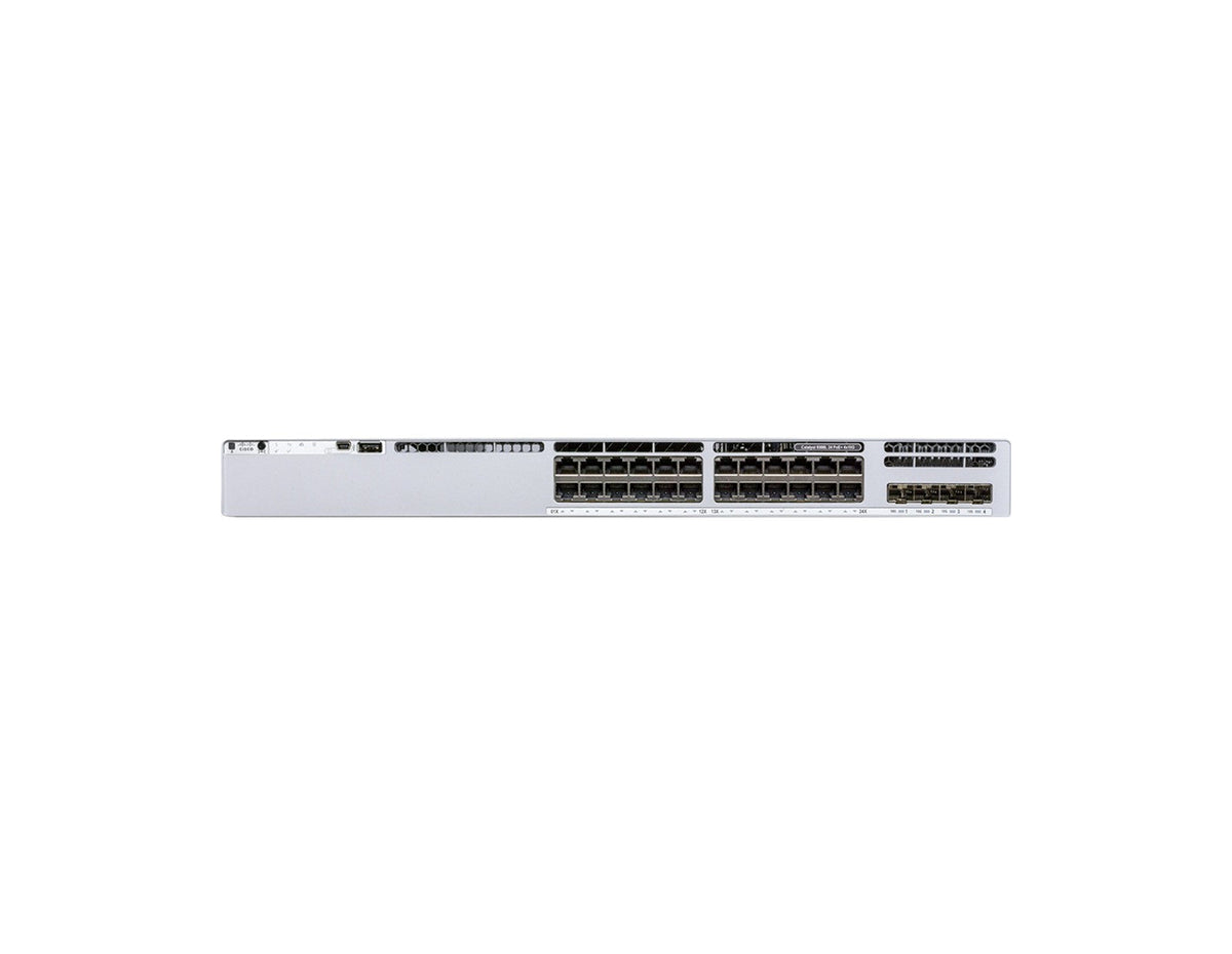 Cisco - C9300L-24P-4X-A Catalyst 9300L network advantage Switch 24Ports