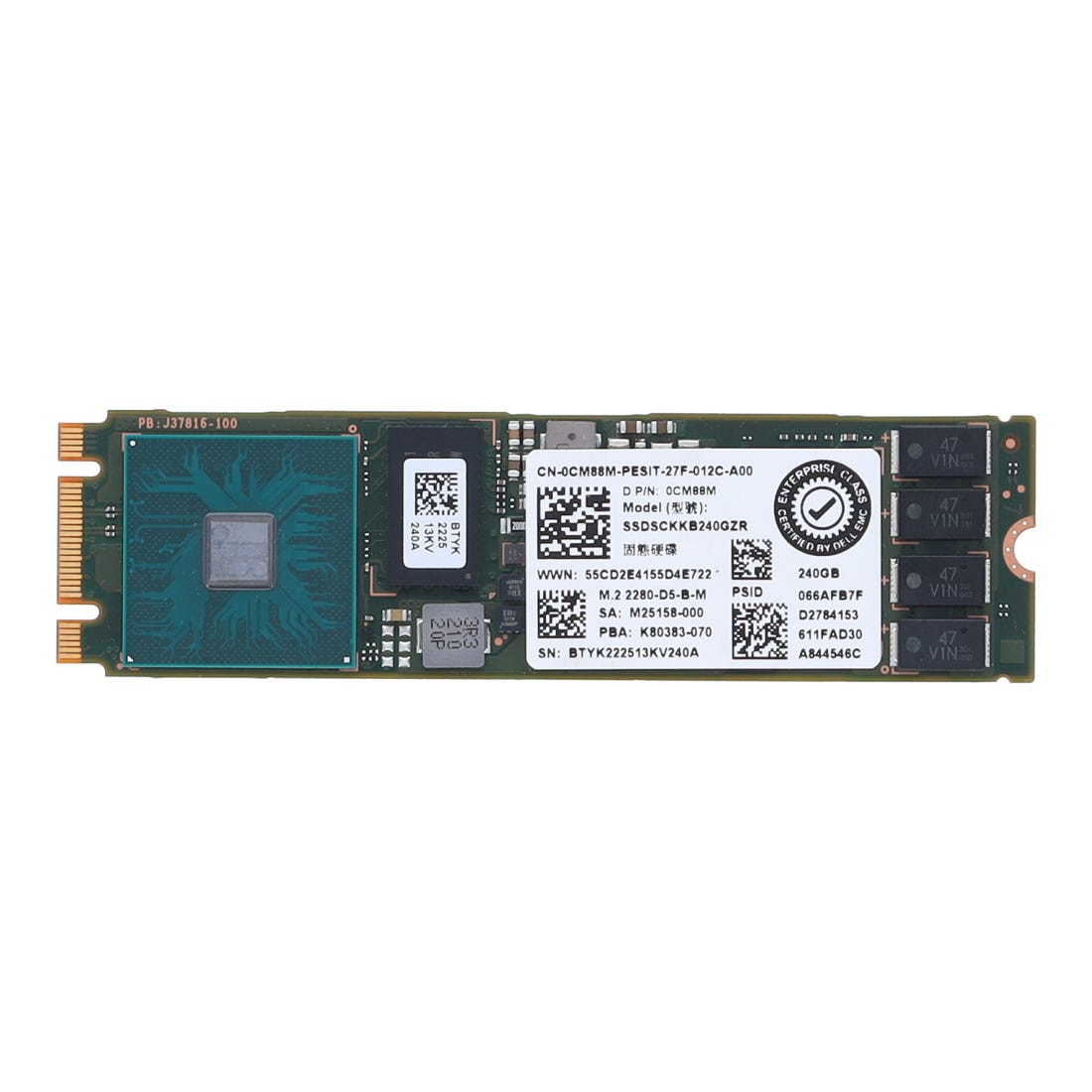 Dell CM88M 240GB SSD SATA 6G M.2 Solid State Drive
