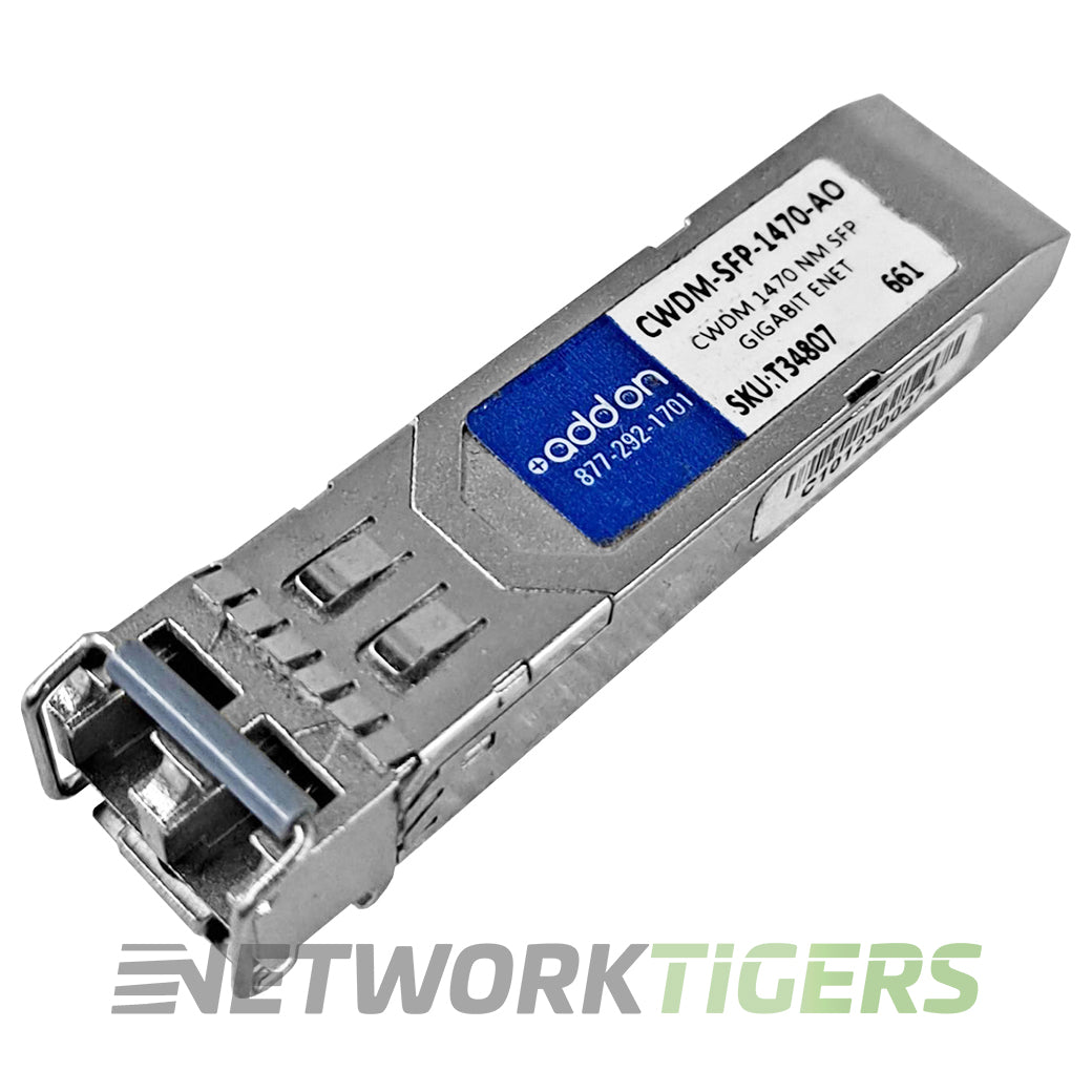 CISCO CWDM-SFP-1470 - CWDM 1470 NM SFP Gigabit Ethernet and 1G/2G FC