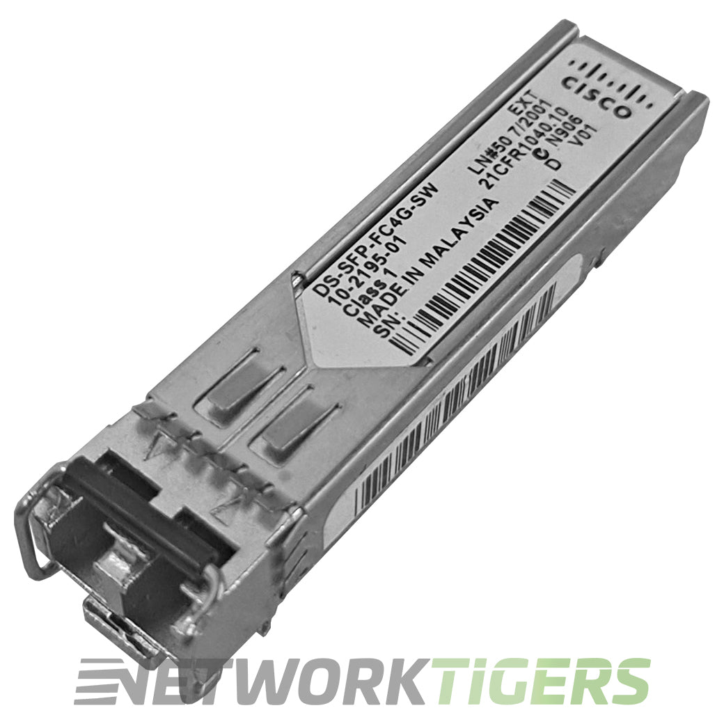 CISCO DS-SFP-FC4G-SW - 4 Gbps Fibre Channel-SW SFP, LC