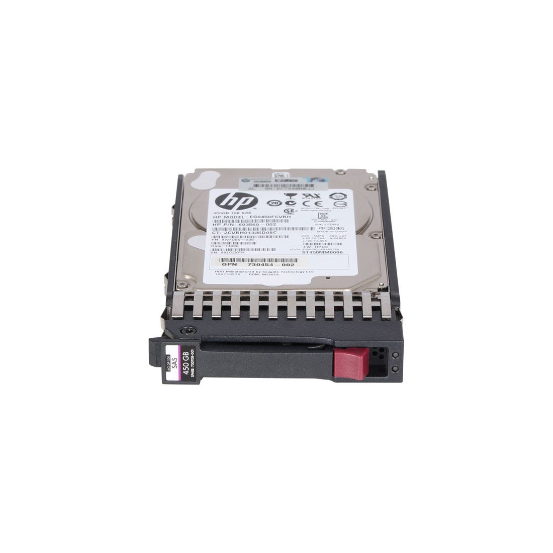 HPE 450GB SAS 2.5" HDD