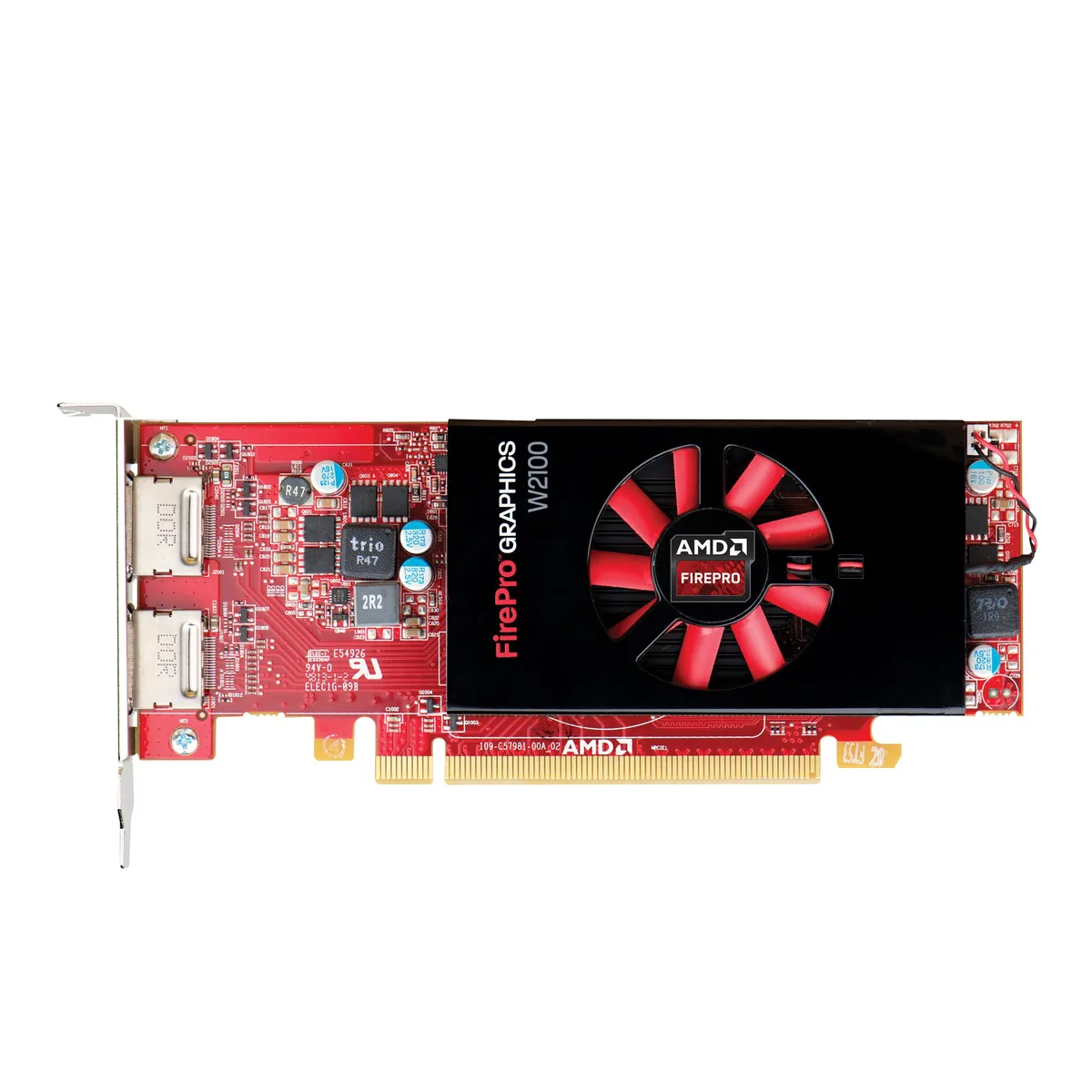 AMD FirePro W2100 - 2GB DDR3 PCIe-x16 LP