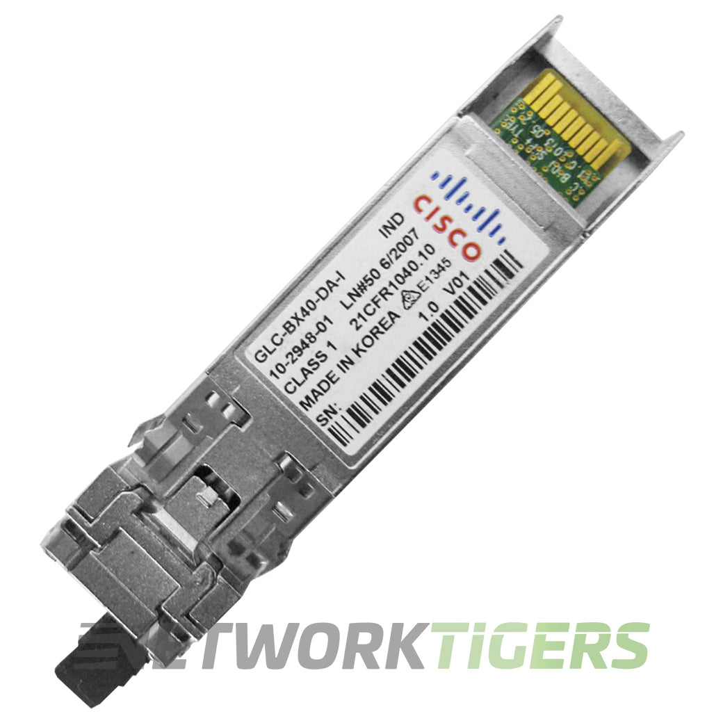 Cisco GLC-BX40-DA-I LC To PC Single-Mode SFP Transceiver
