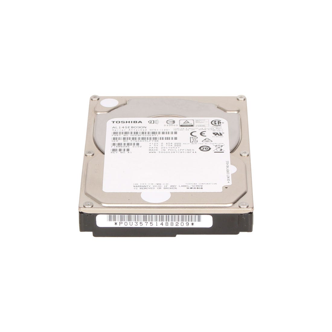 Dell HDEBF02DAA51 Hard Disk Drive 900GB 2.5inch 10K SAS 12Gbps HDD