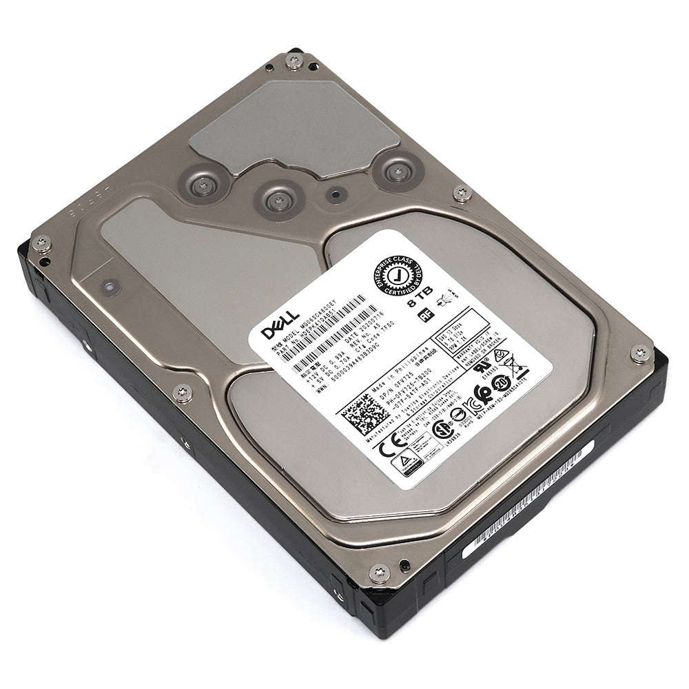 Dell HDEPK41DAB51 Hard Disk Drive 8TB 3.5inch 7.2K SAS 12Gbps HDD