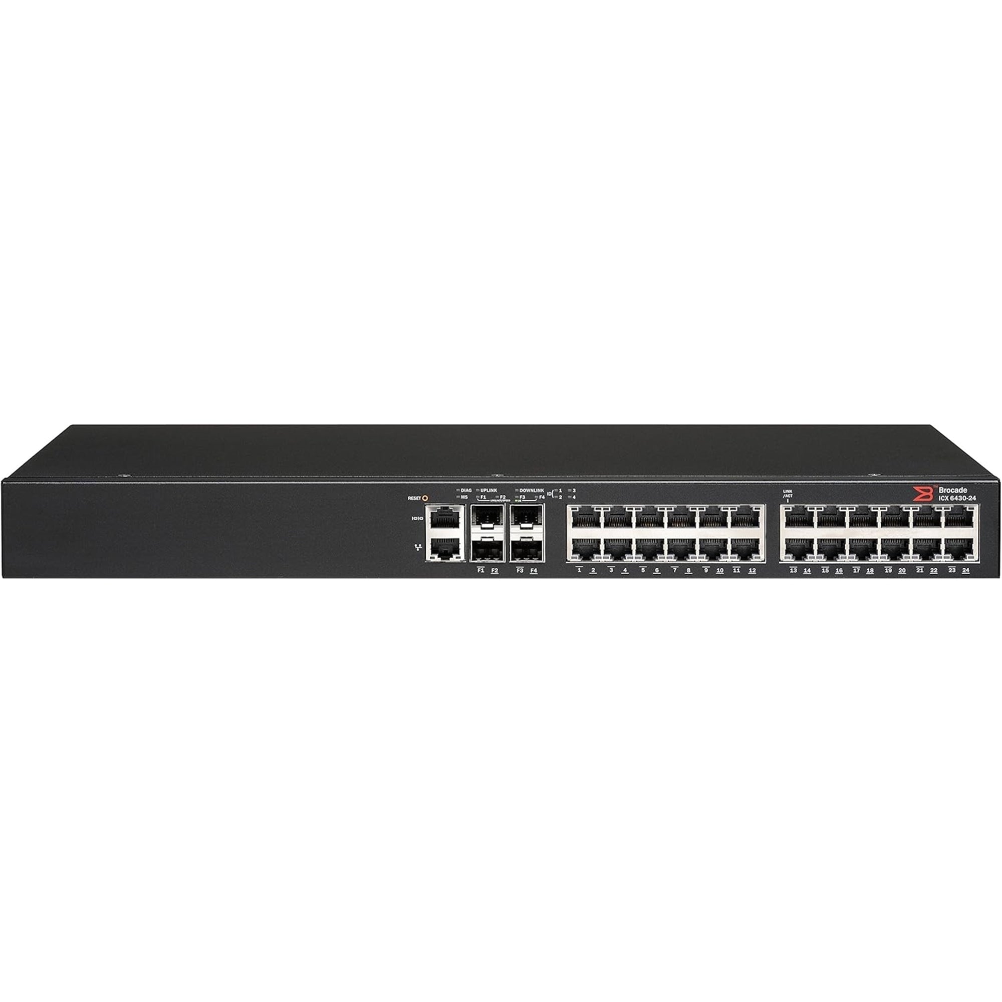 BROCADE ICX6430-24 - BROCADE SWITCH 24-Port Gigabit Ethernet + 4x SFP S