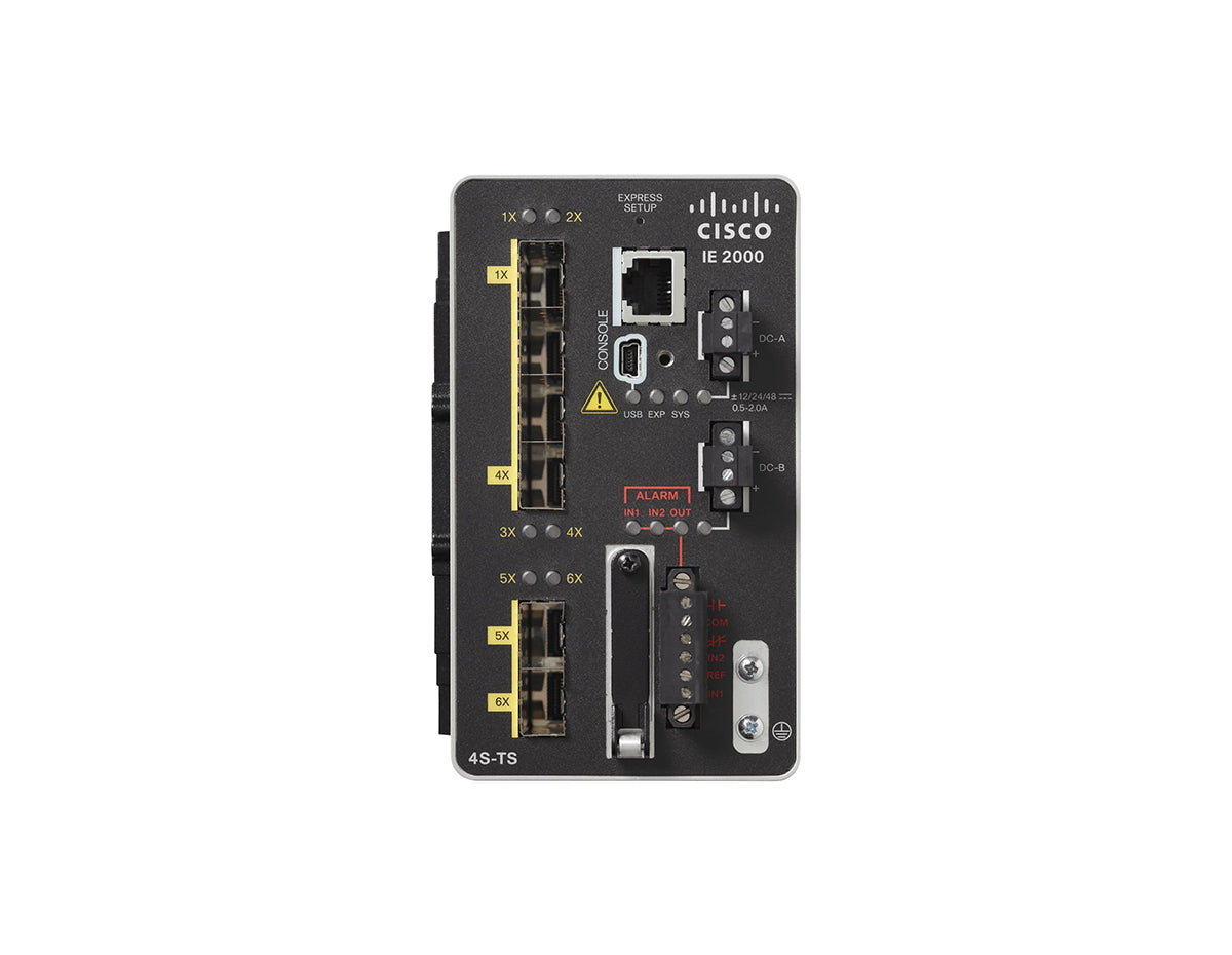 IE-2000-4S-TS-G-L Cisco 2000 series 4-port PoE Managed Switch