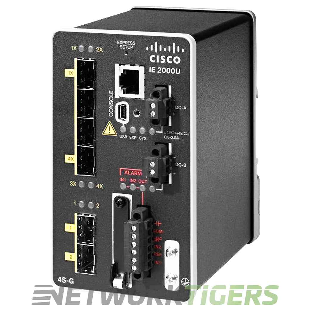 IE-2000-4TS-G-B Cisco 2000 Series 4-port MANAGED SWITCH