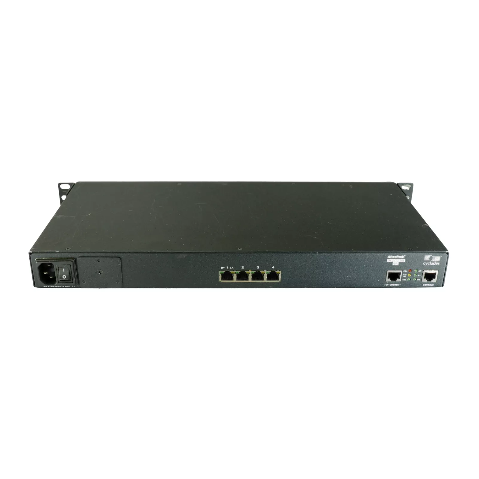 Avocent (520-480-502) Cyclades ACS4 1U 4xPort Console Server w/Ears