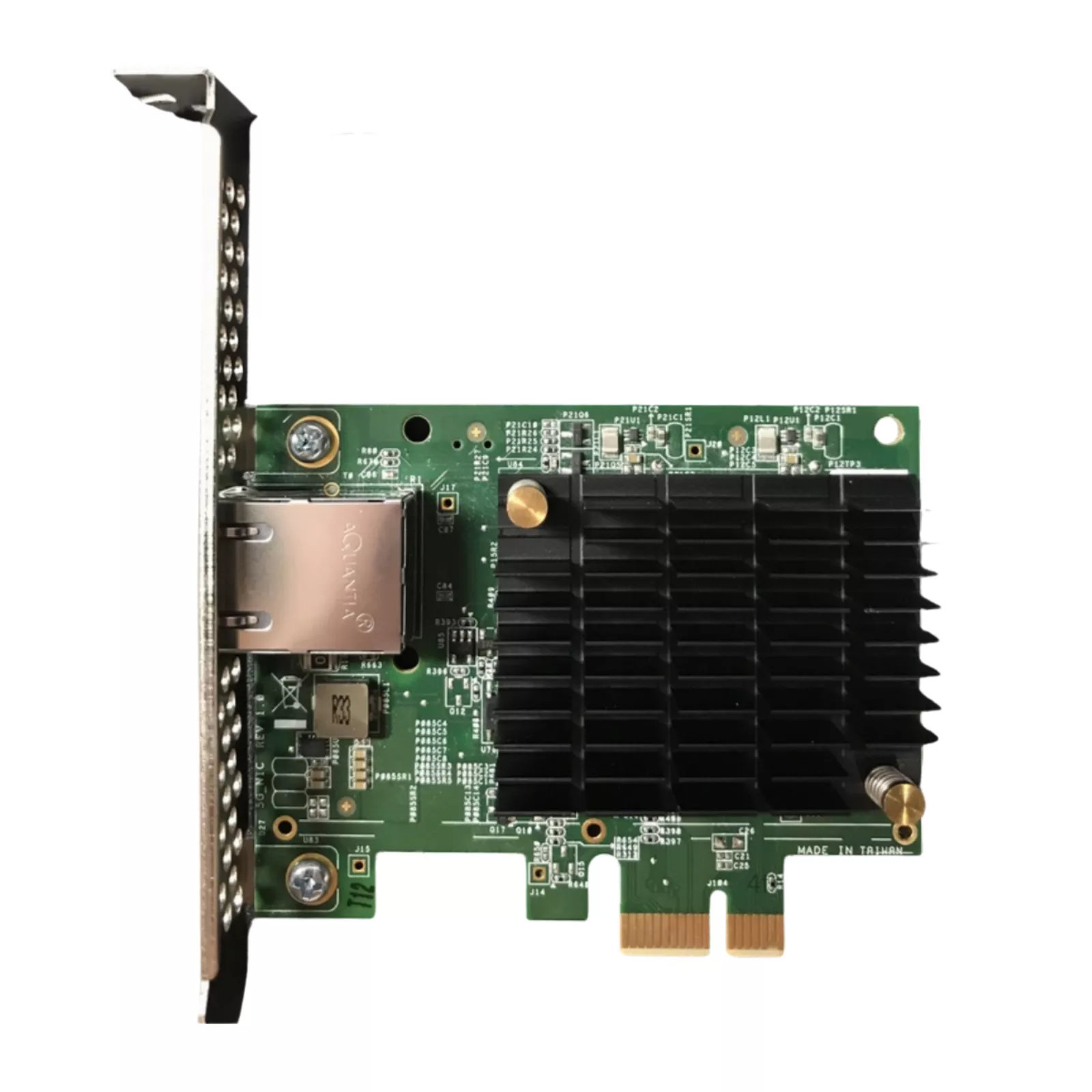 Aquantia AQN-108 Single Port RJ-45 5G FH PCIe-x1 NIC
