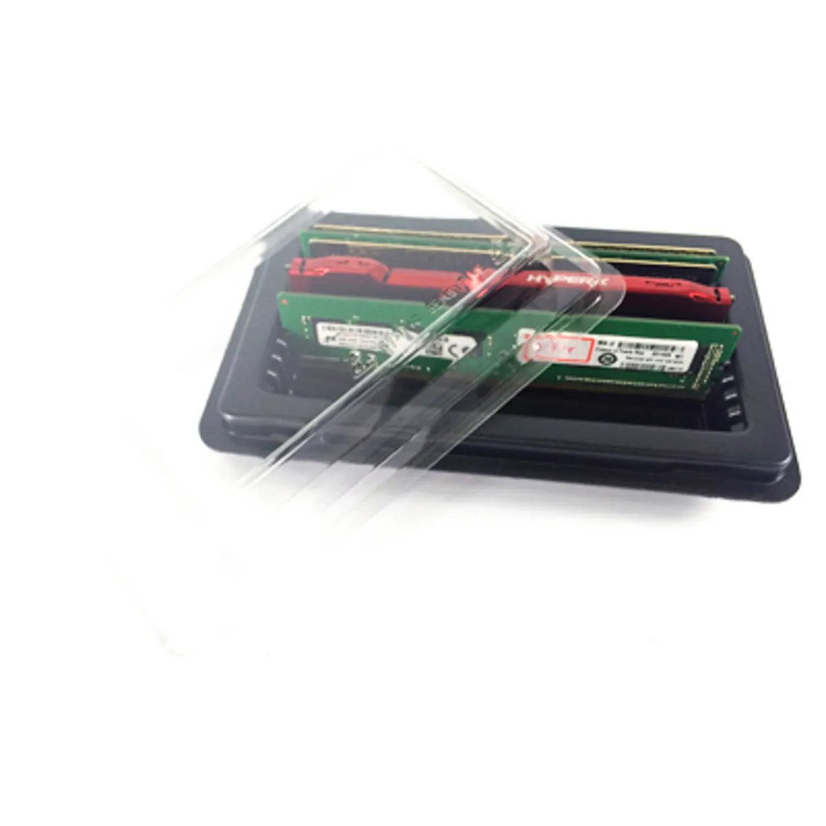 DDR4/DDR3 10x DIMM / 20x DDR4 SO-DIMM Tray & Lid RAM Packaging
