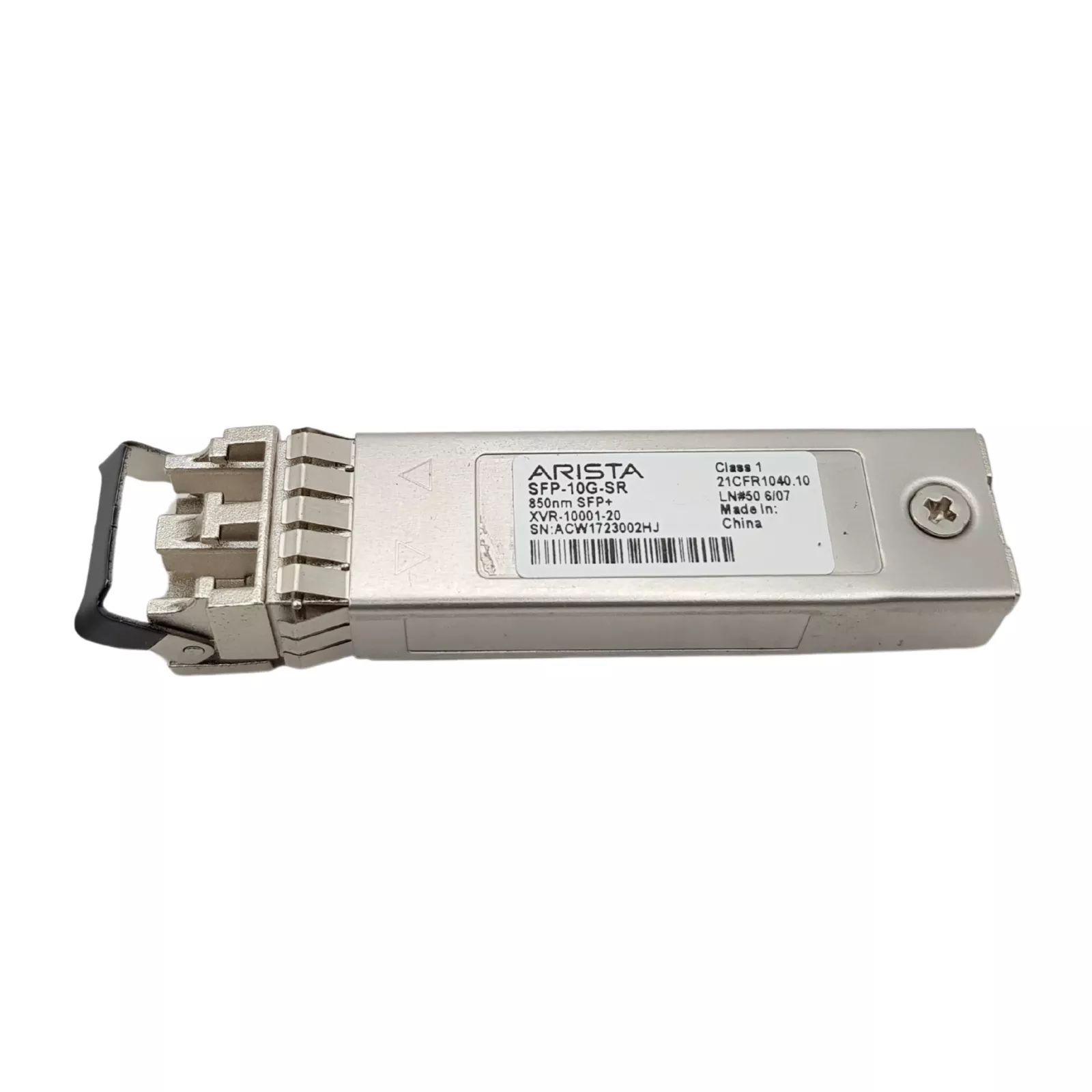 Arista SFP-10G-SR 10Gbps MMF SR LC SFP+ 300m 850nm Mini GBIC