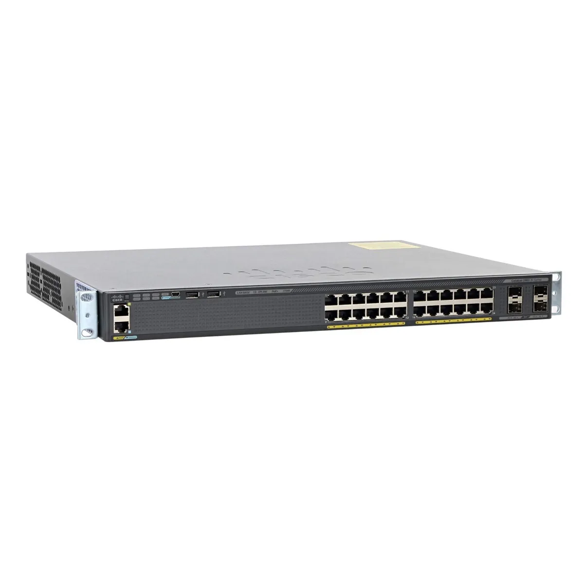 Cisco Catalyst 2960 WS-C2960X-24PS-L 24xRJ-45 1Gbps PoE+ Switch inc. FlexStack-Plus & LAN Base