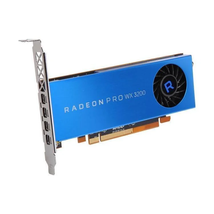 AMD Radeon Pro WX 3200 - 4GB GDDR5 (4x Mini DisplayPort)