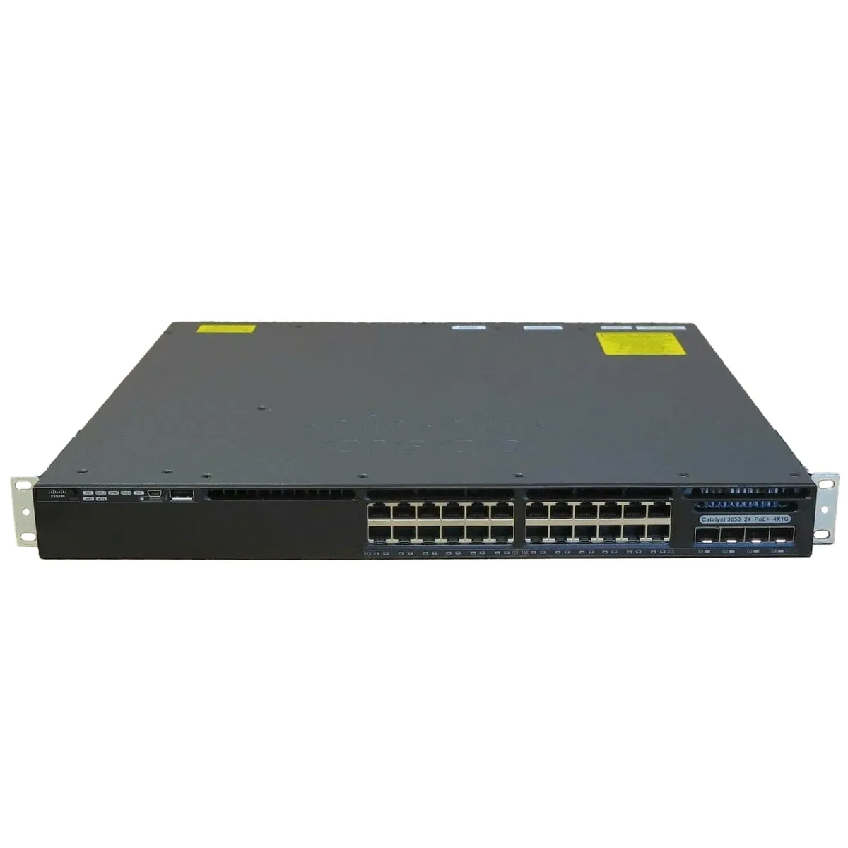Cisco Catalyst WS-3650-24PS 24xRJ-45 1G PoE+ Managed Switch w/Ears