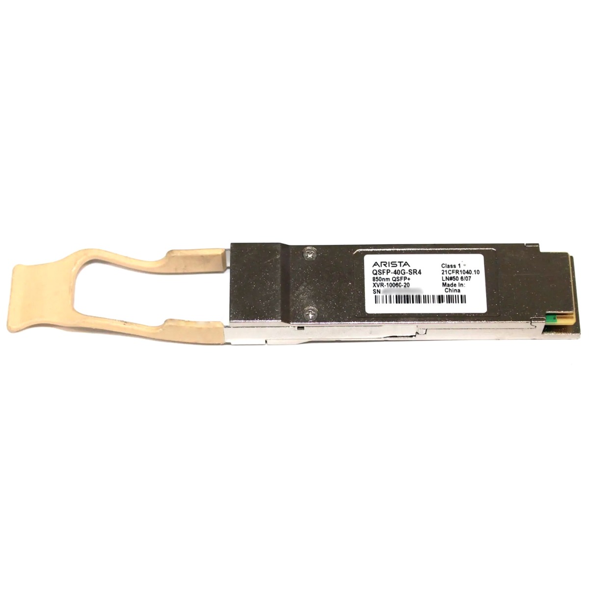 Arista QSFP-40G-SR4 40G MMF SR4 LC QSFP+ 100M 850nm Mini GBIC