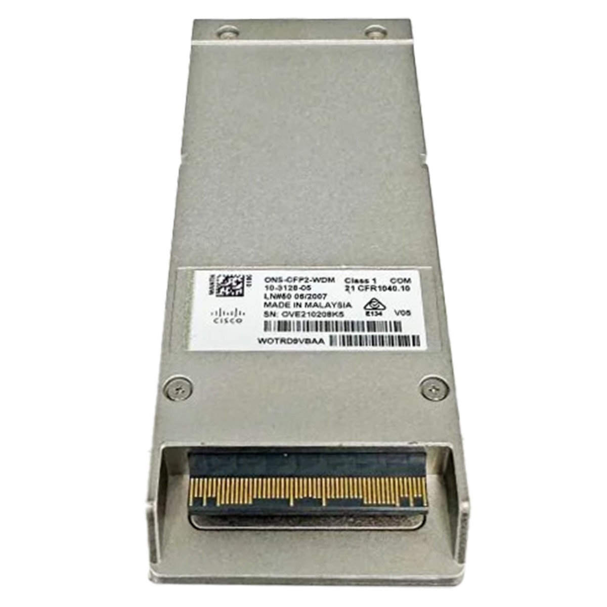 Cisco ONS-CPR2-WDM 100G QPSK SMF LC/CFP2 1555.26nm 80KM Transceiver