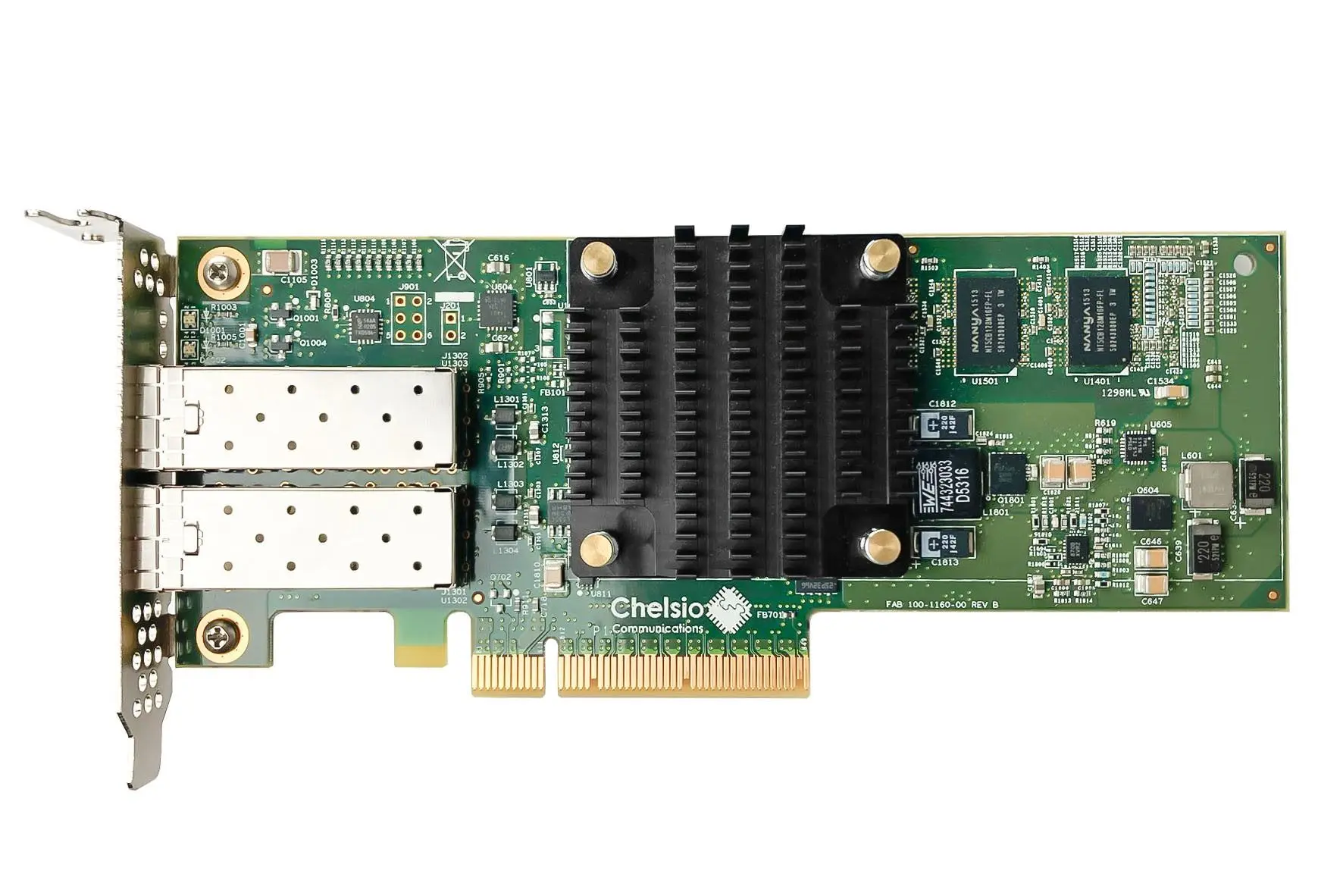 10G (Dual Port) SFP+ CNA - Chelsio T520-CR