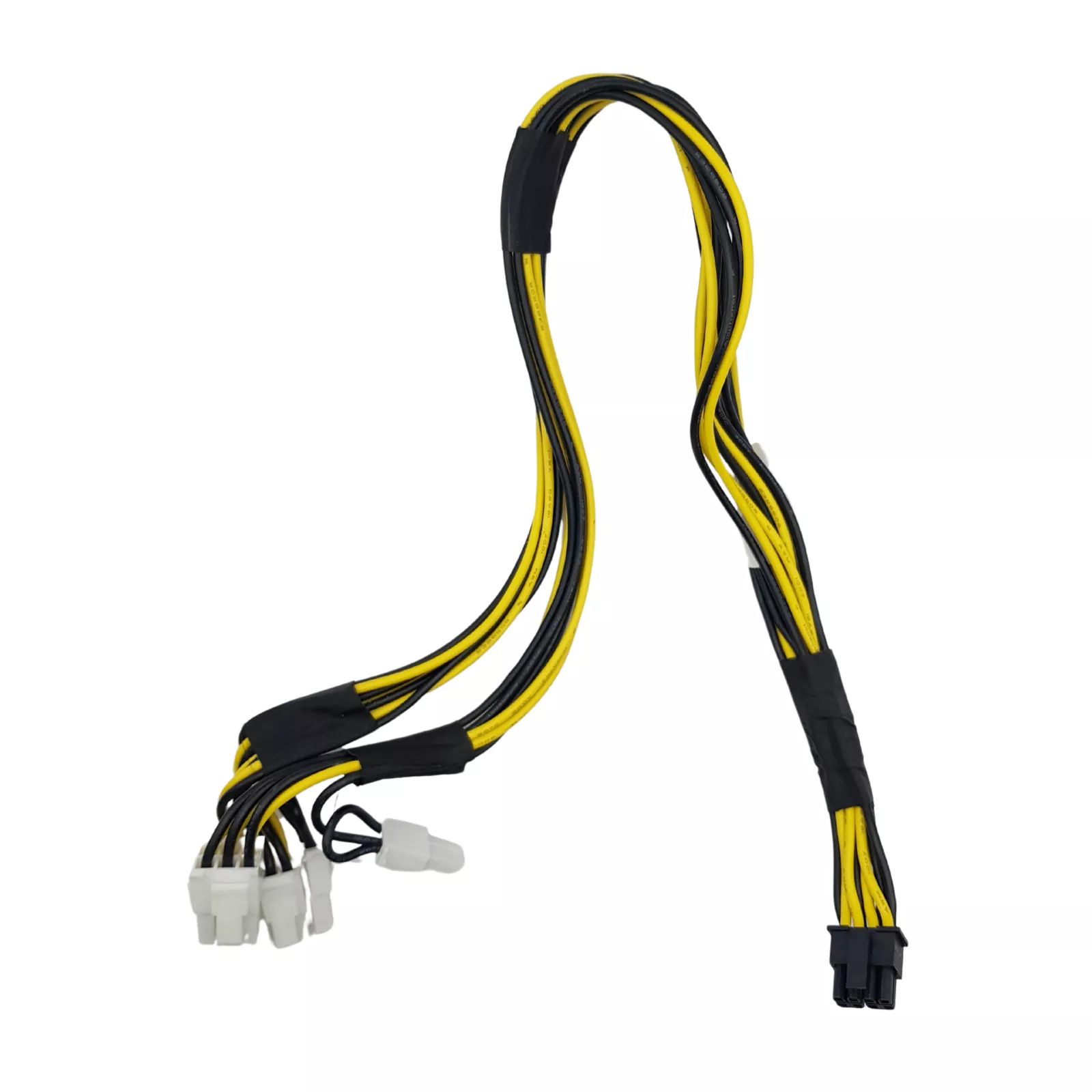 8-Pin Male to 2x6+2-Pin Male GPU Power Cable 17"