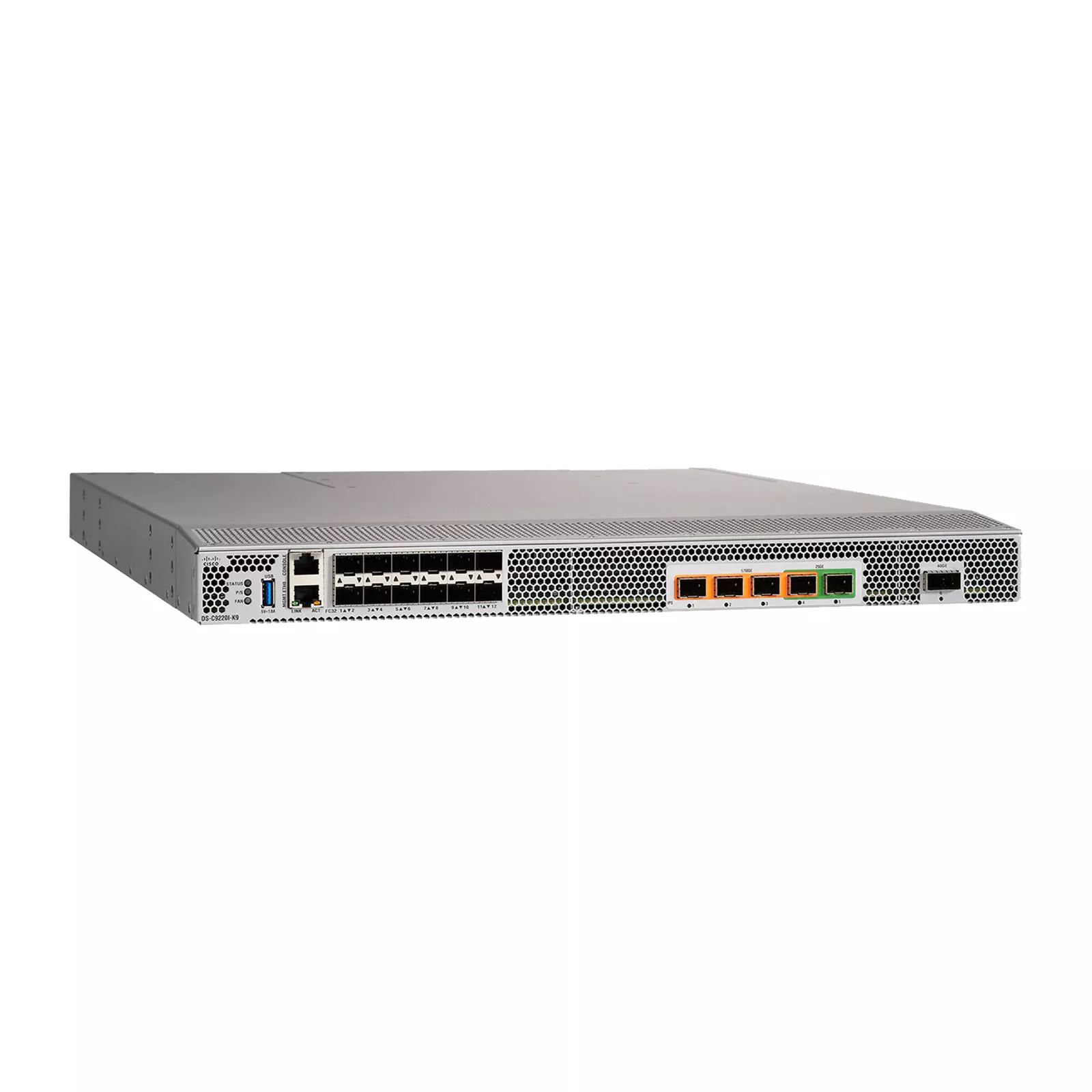 Cisco DS-C9220I-K9 12xFC 32G 3xSFP+ 10G Multiverse Fabric Switch