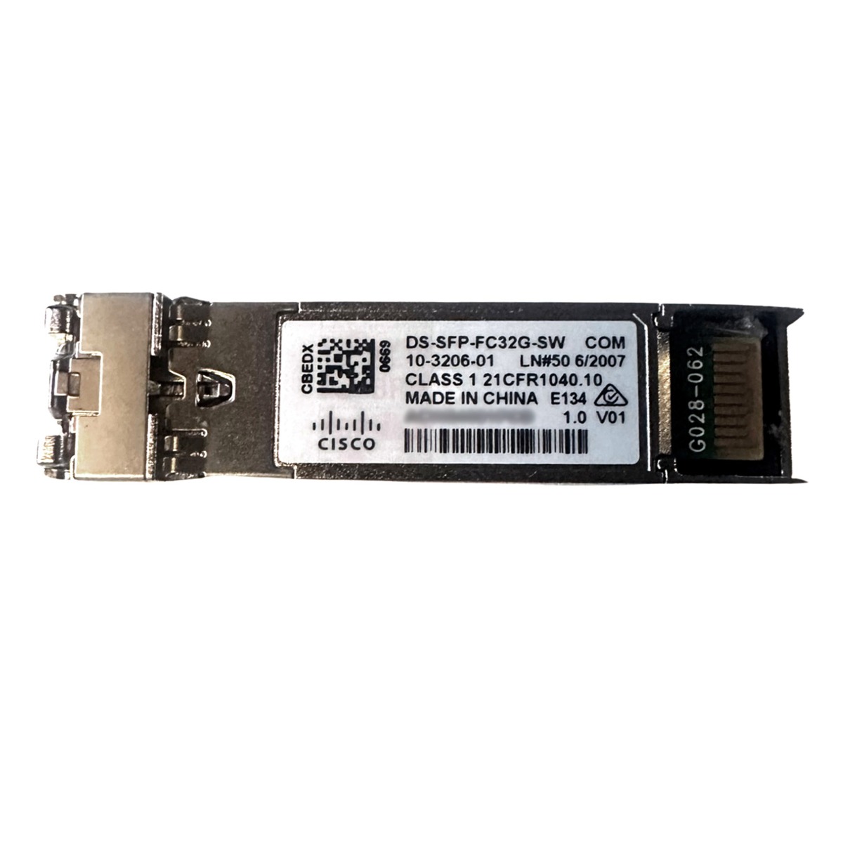 Cisco DS-SFP-FC32G-SW 32GFC SFP+ MMF SW LC 850nm 190M Mini GBIC