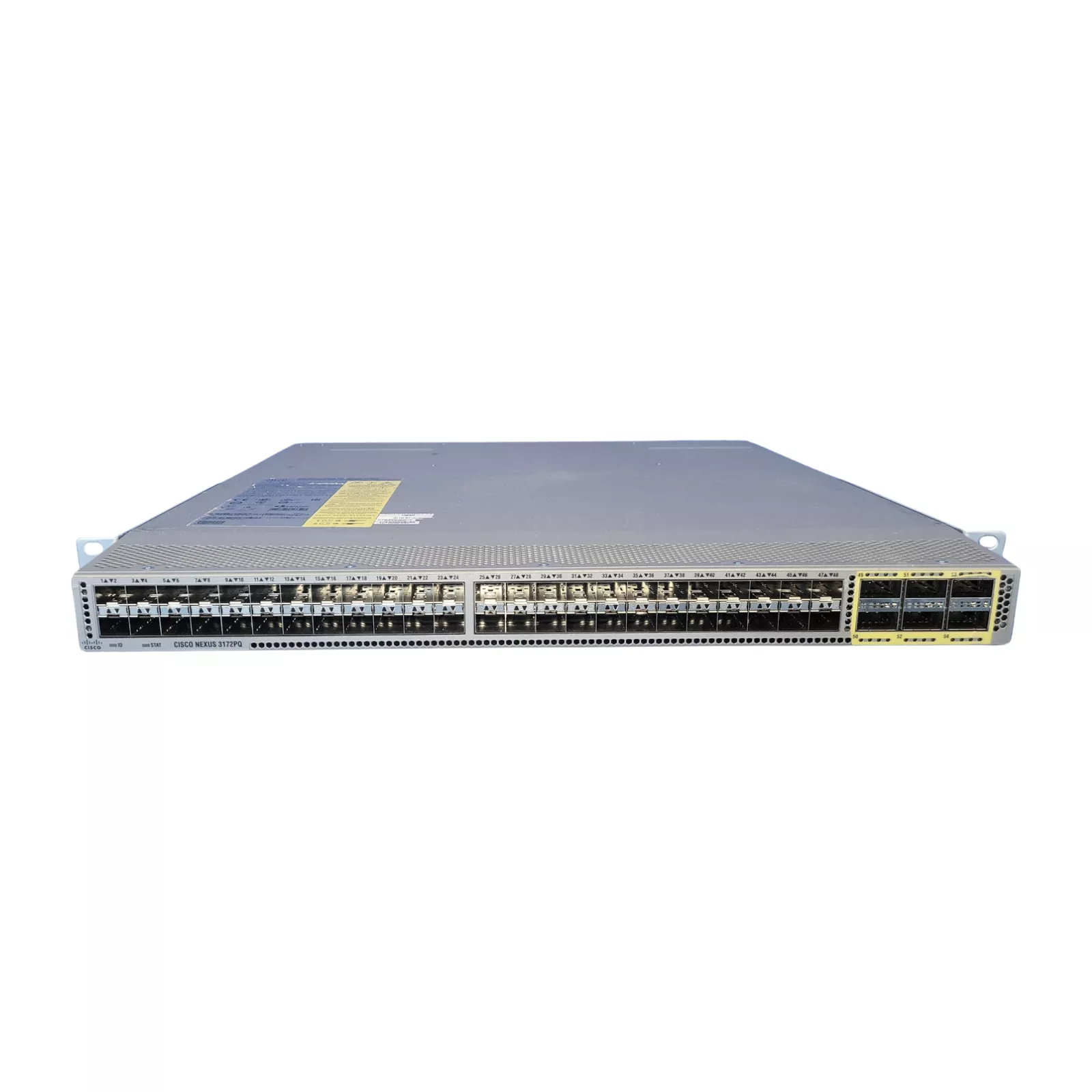 Cisco Nexus N3K-C3172PQ-10GE 48xSFP+ 10G 6xQSFP+ 40G NX-OS LAN Enterprise Managed Switch