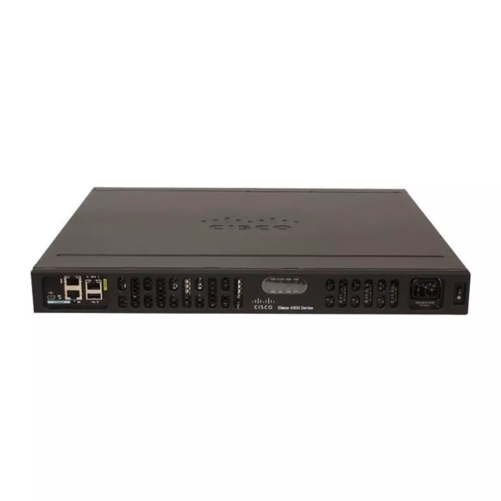 Cisco ISR4331/K9 2xRJ-45/SFP(CP) 1G iOS XE Integrated Services Router w/Ears 1xPSU