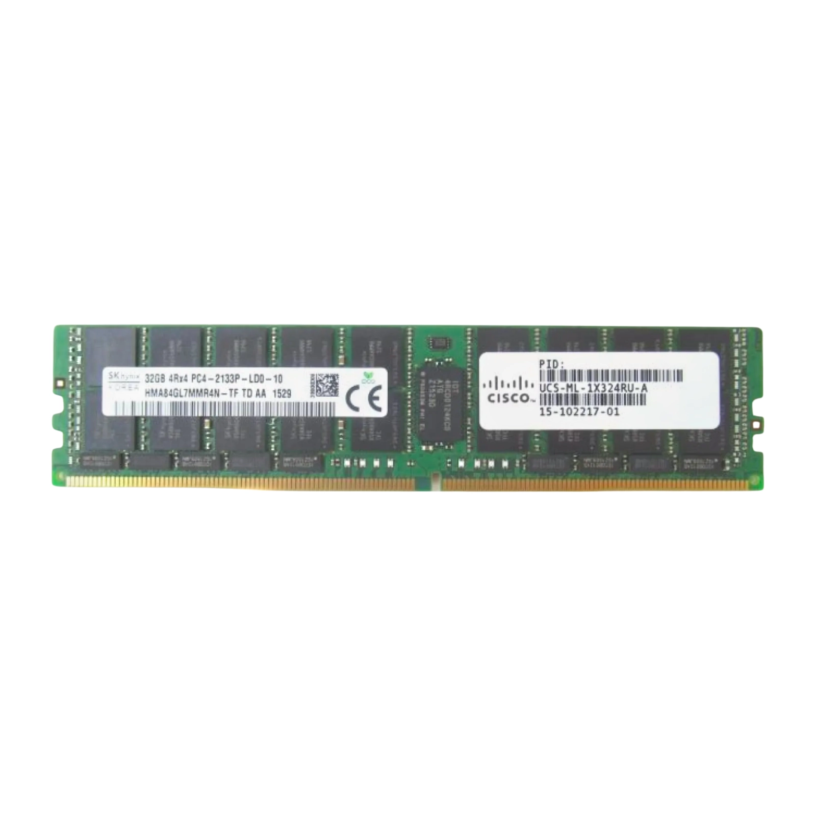 Cisco (15-102217-01) 32GB PC4-17000P-LR (4DRX4, DDR4-2133MHz) ECC REG Load Reduced RAM