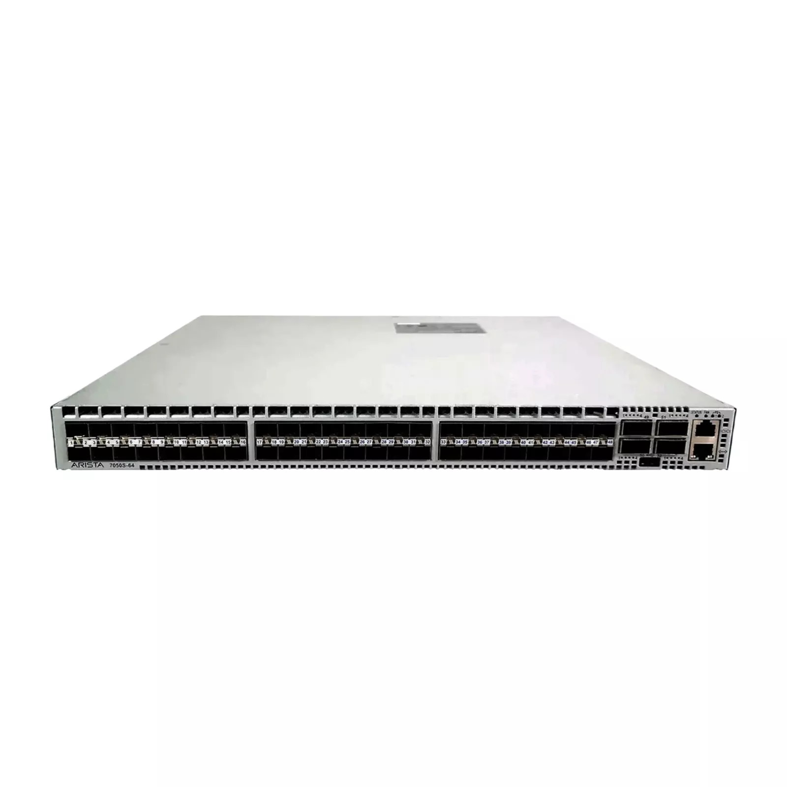 Arista DCS-7050S-64-R 48xSFP+ 10G 4xQSFP+ 40G Extensible OS Managed Switch