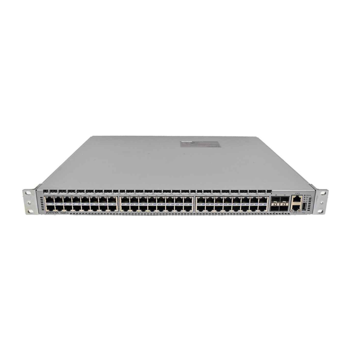Arista DCS-7048T-A-R 48xRJ-45 1G 4xSFP+ 10G EOS Managed Switch w/out Ears